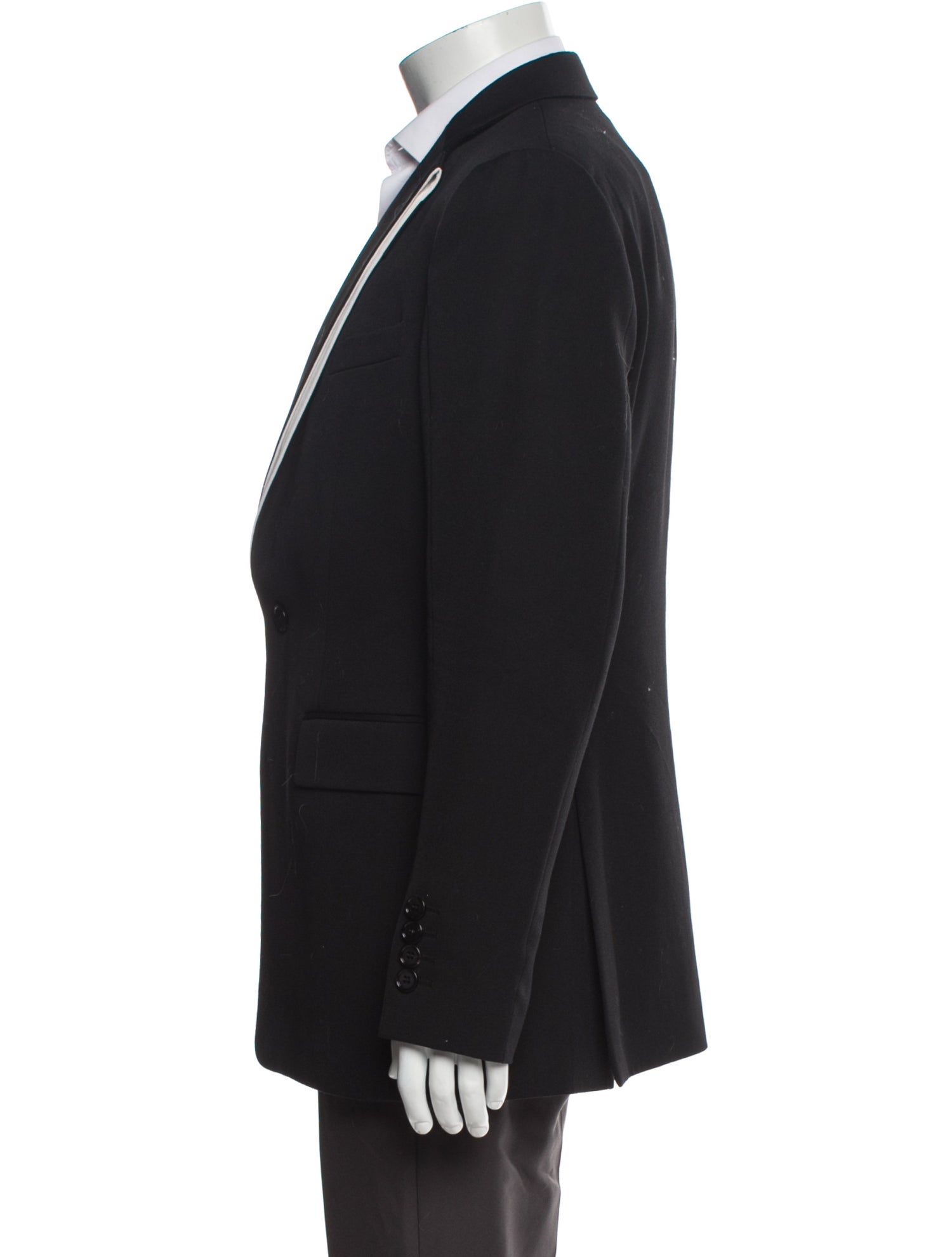 Burberry Wool Striped Blazer