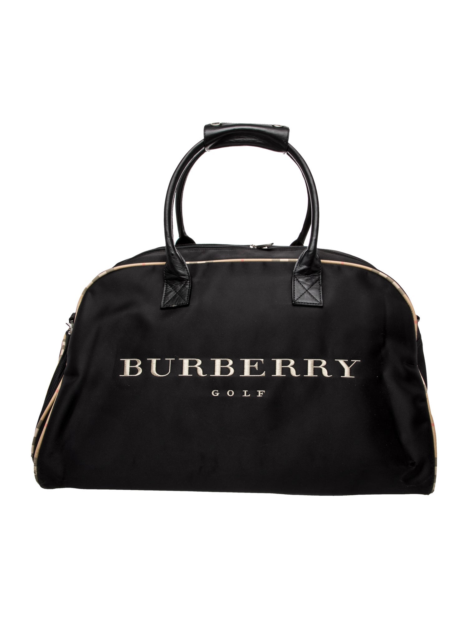 Burberry Golf Nylon Weekender Bag