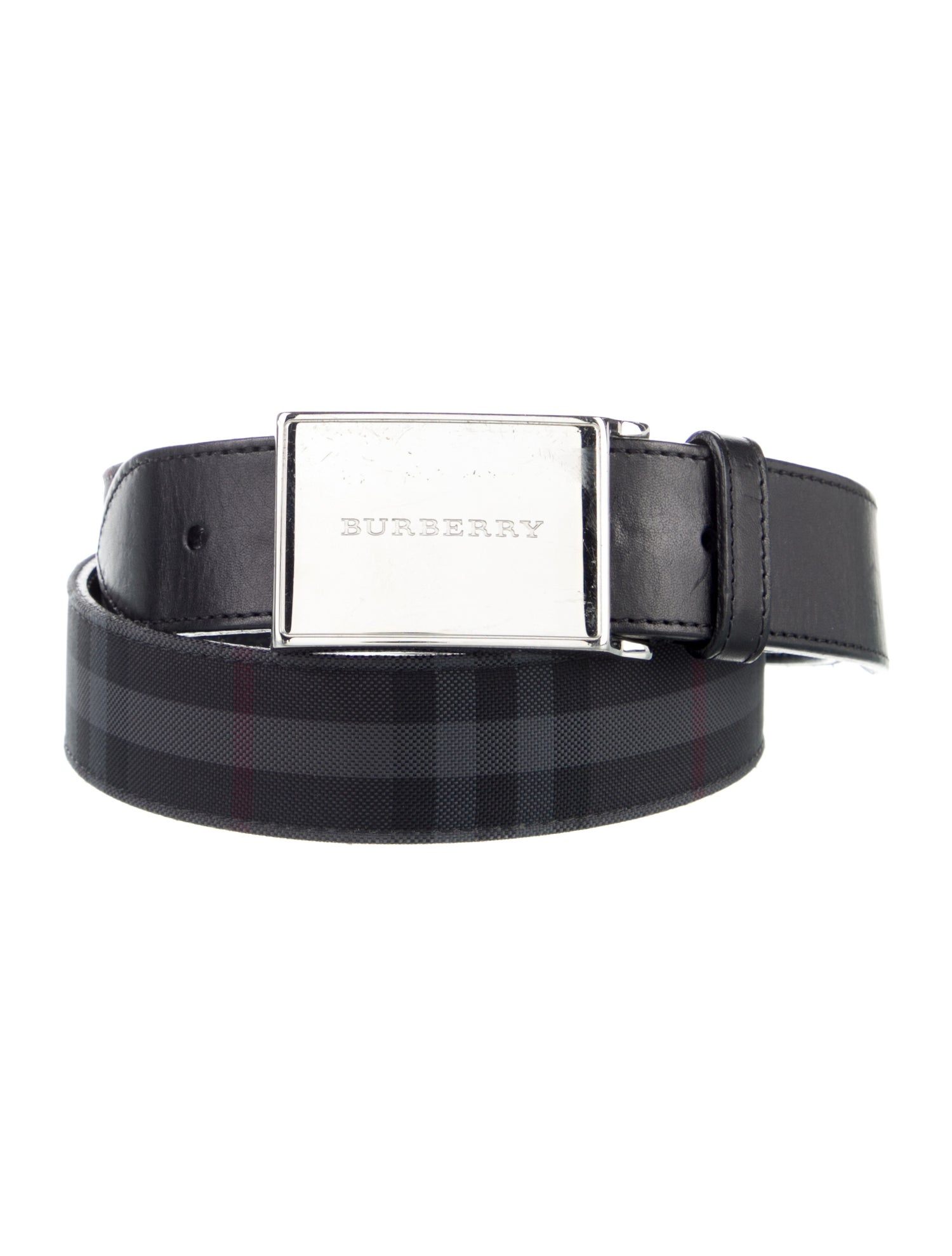 Burberry House Check Pattern Canvas Belt Kit