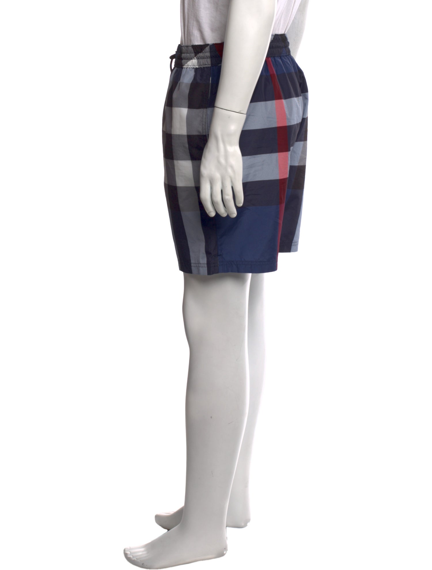 Burberry House Check Pattern Jogger Shorts