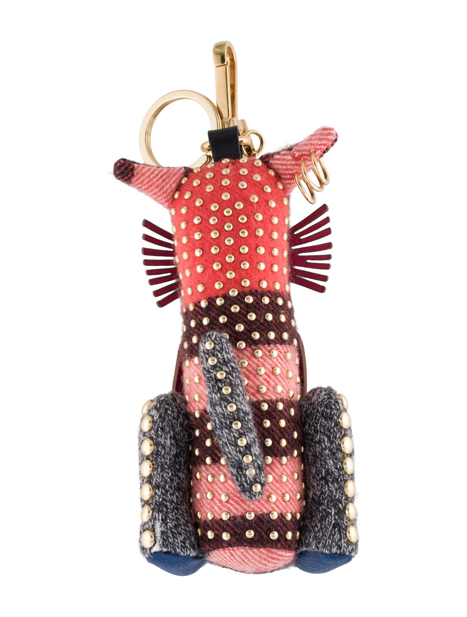 Burberry Knitted Cat Keychain