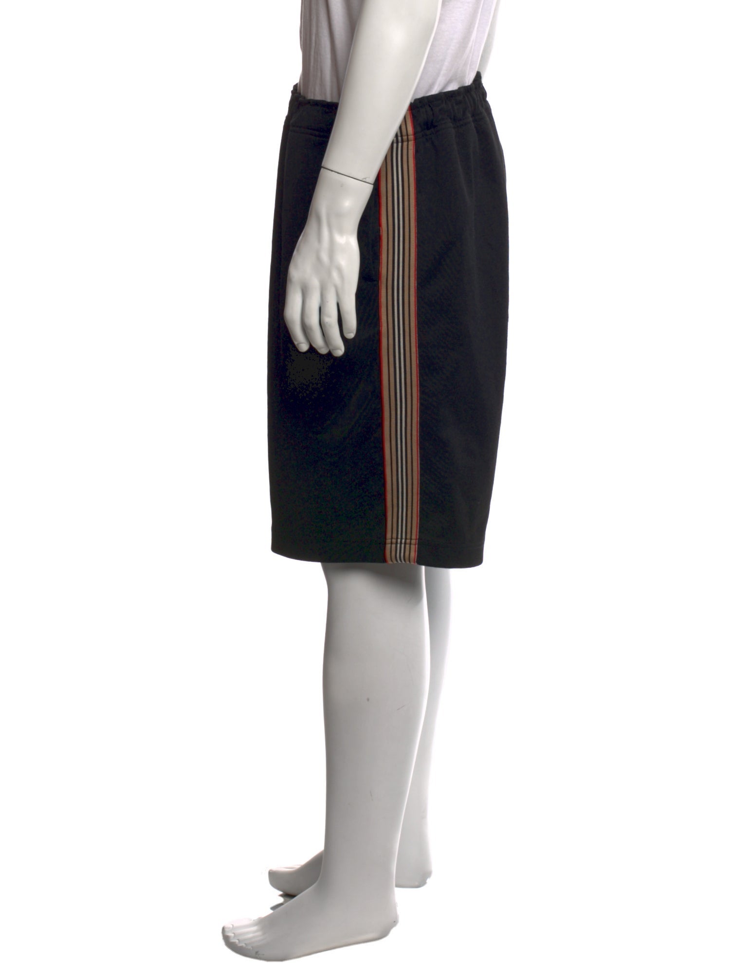 Burberry Striped Jogger Shorts