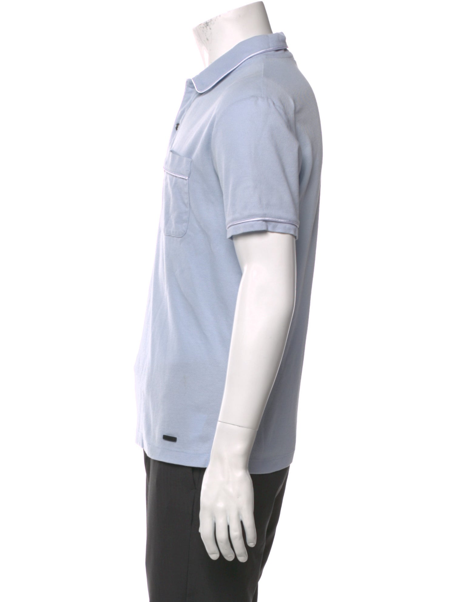 Burberry Collar Short Sleeve Polo Shirt