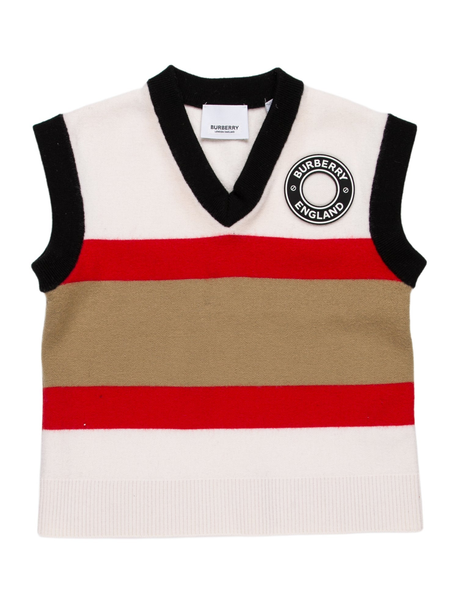 Burberry Embroidered Knit Vest