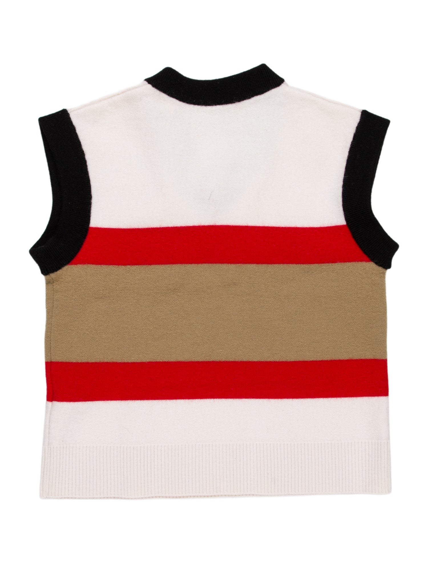 Burberry Embroidered Knit Vest