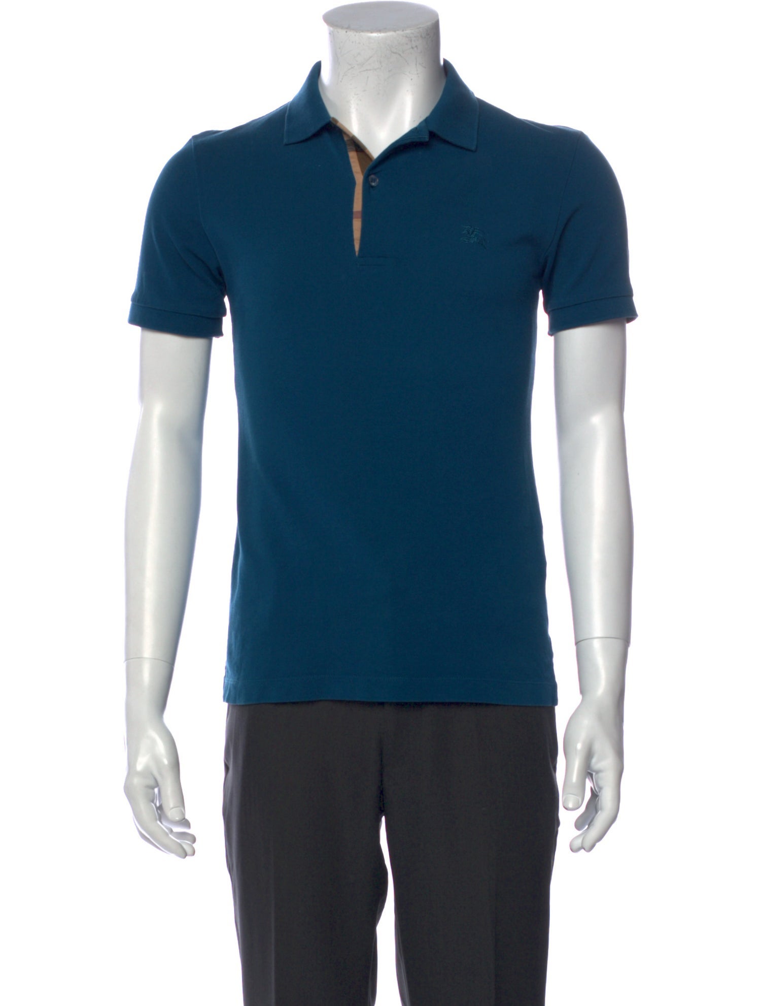 Burberry Crew Neck Short Sleeve Polo Shirt