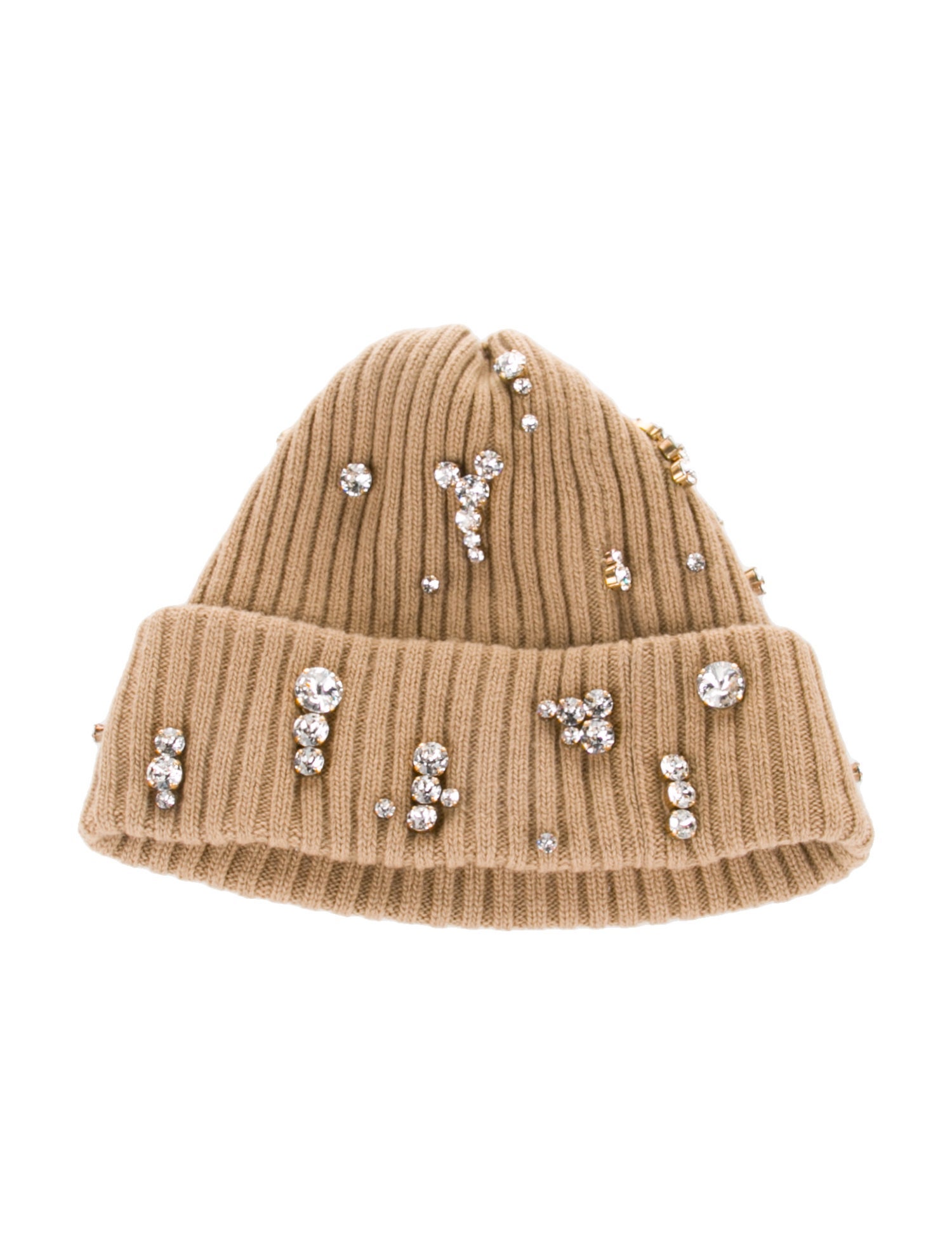 Burberry Burberry Wool Ribbed Knitted Winter Beanie