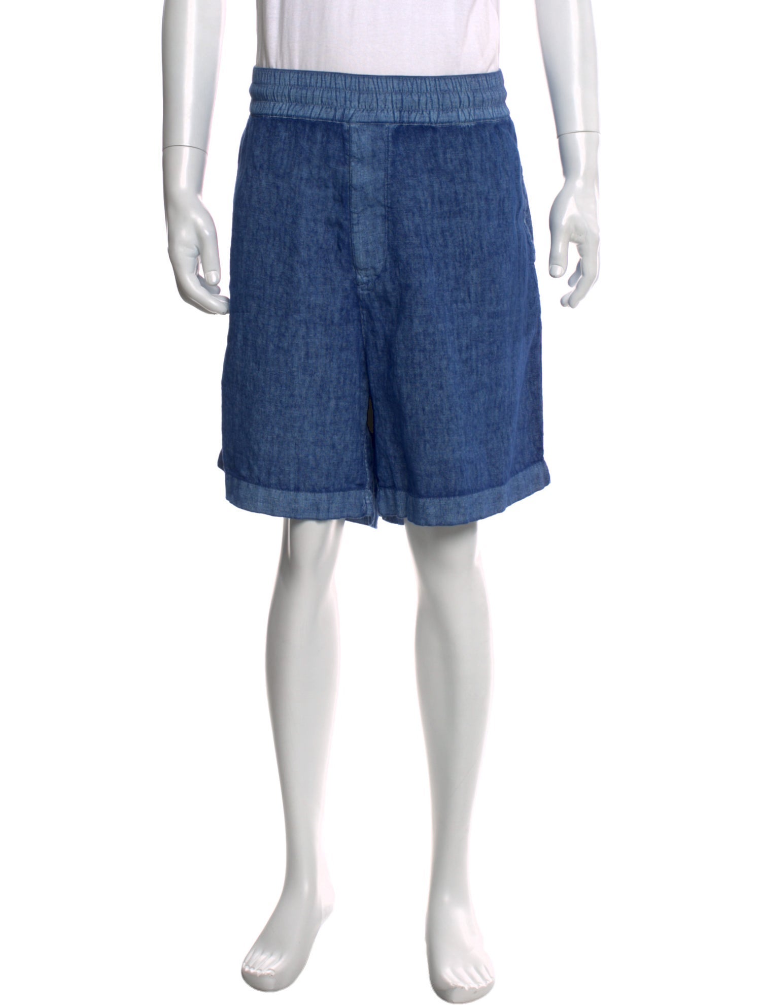 Burberry Linen Jogger Shorts