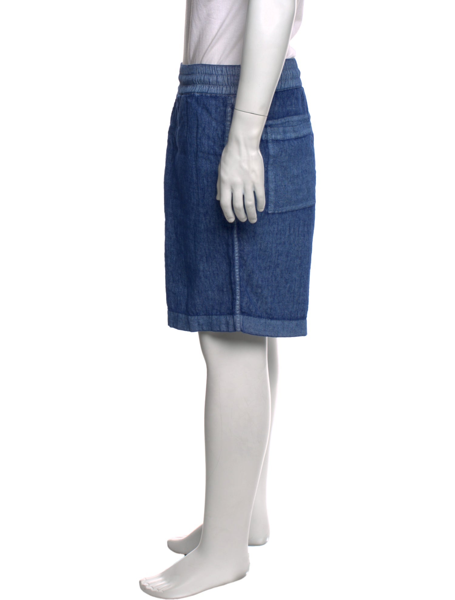 Burberry Linen Jogger Shorts