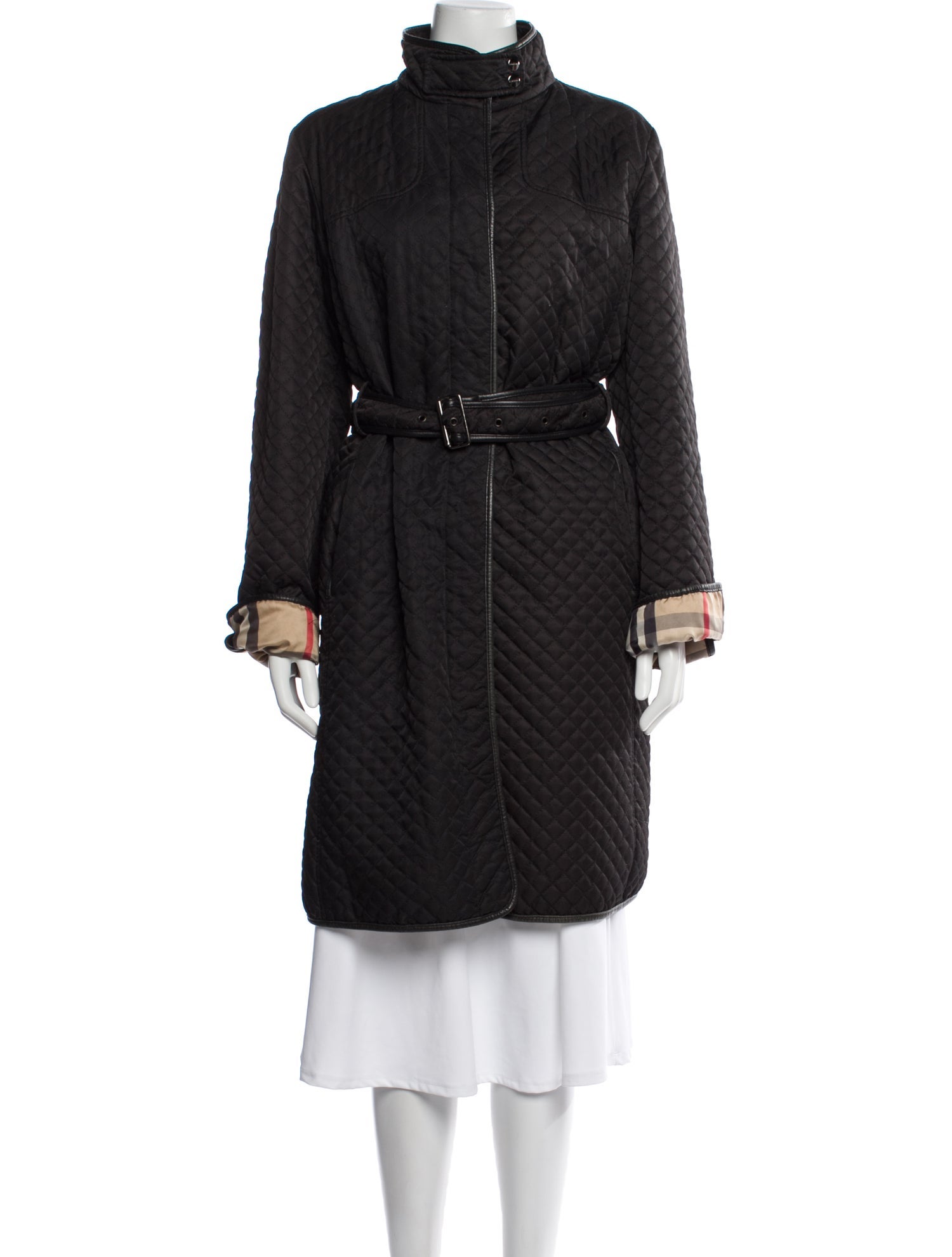 Burberry London Silk Trench Coat