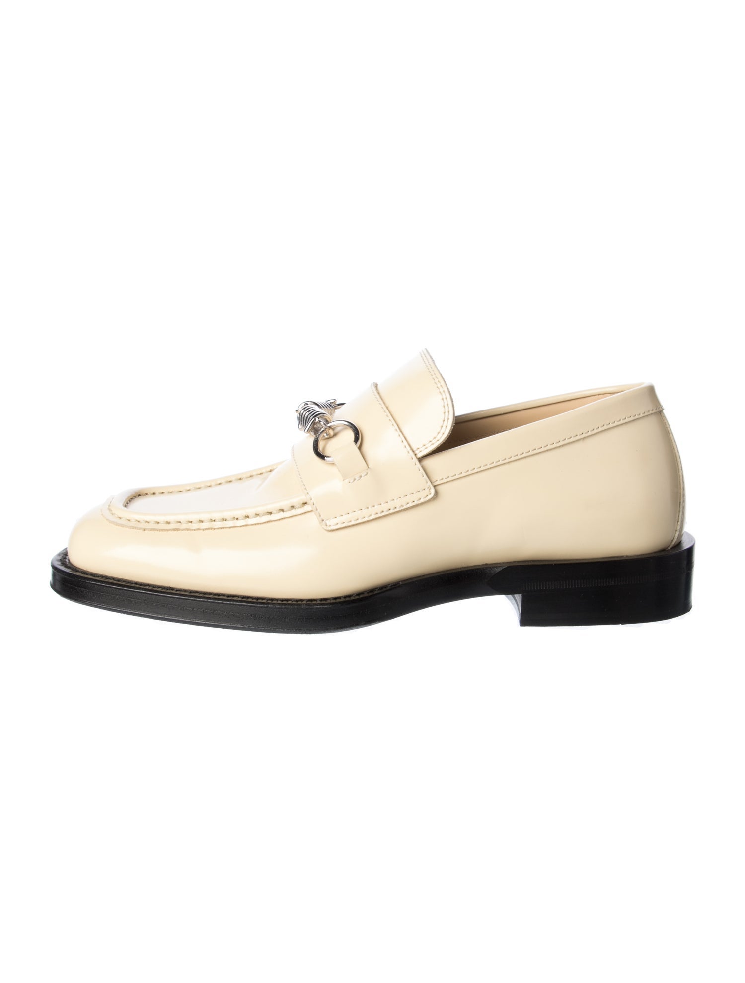 Burberry Patent Leather Loafers