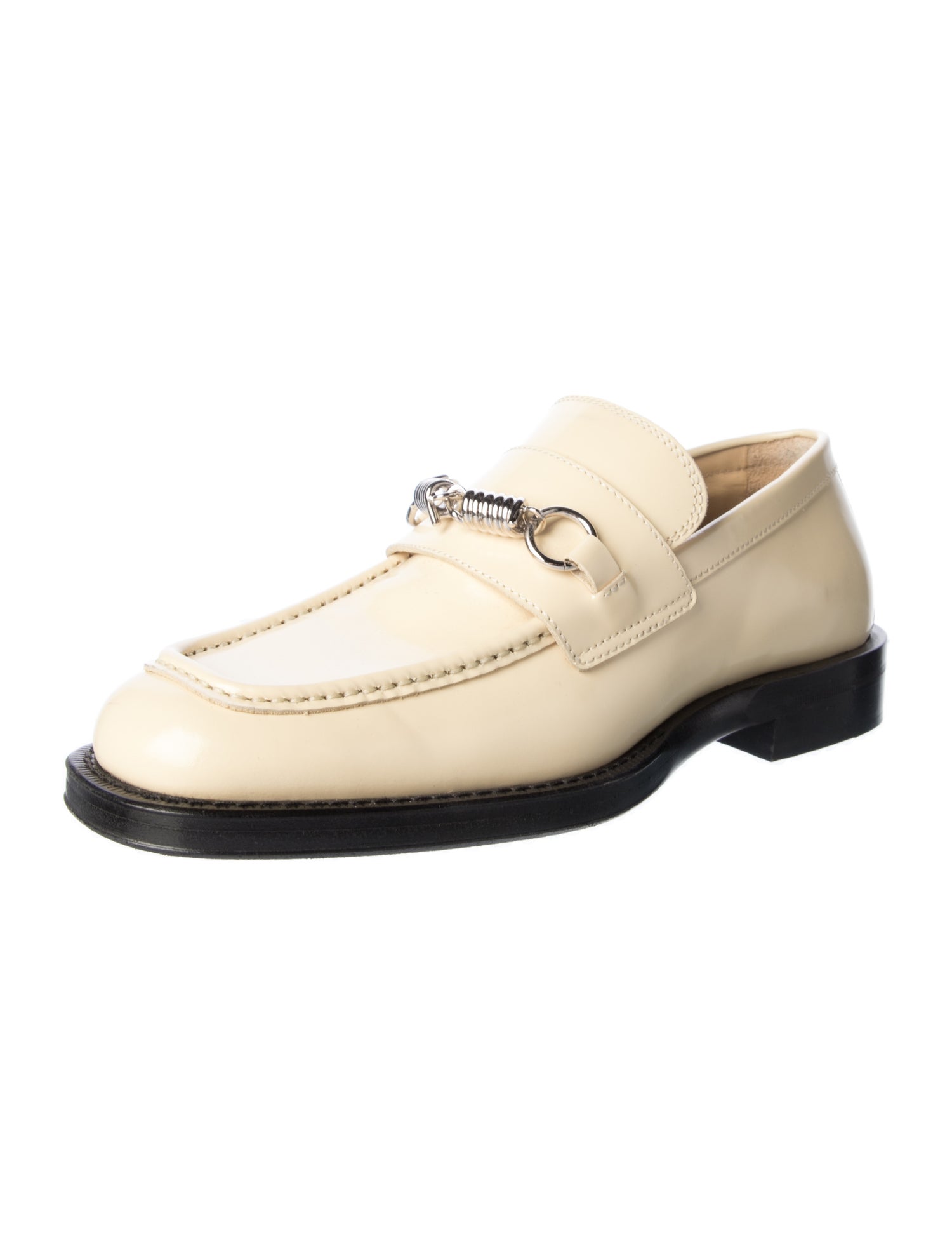 Burberry Patent Leather Loafers