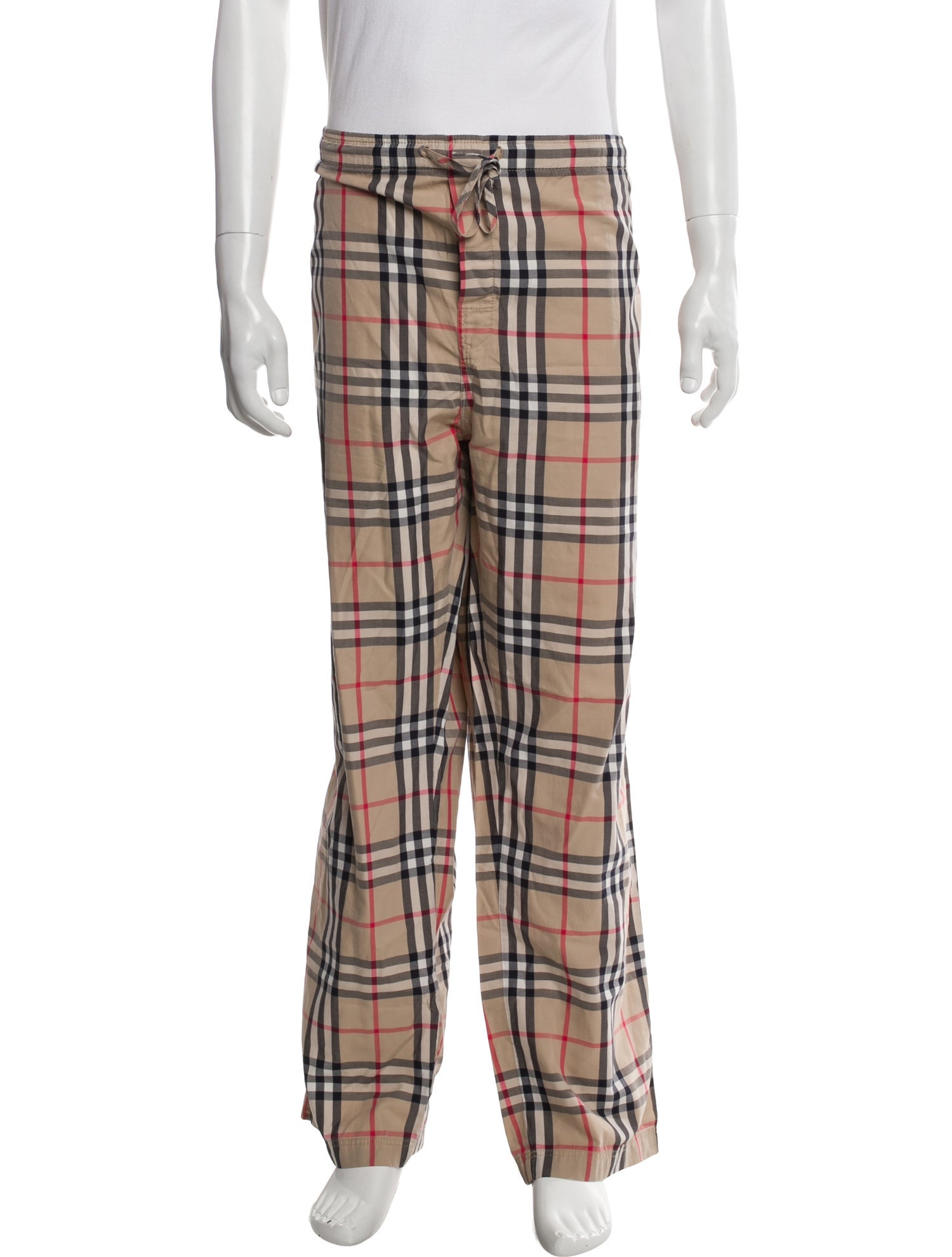 Burberry House Check Pattern Pants