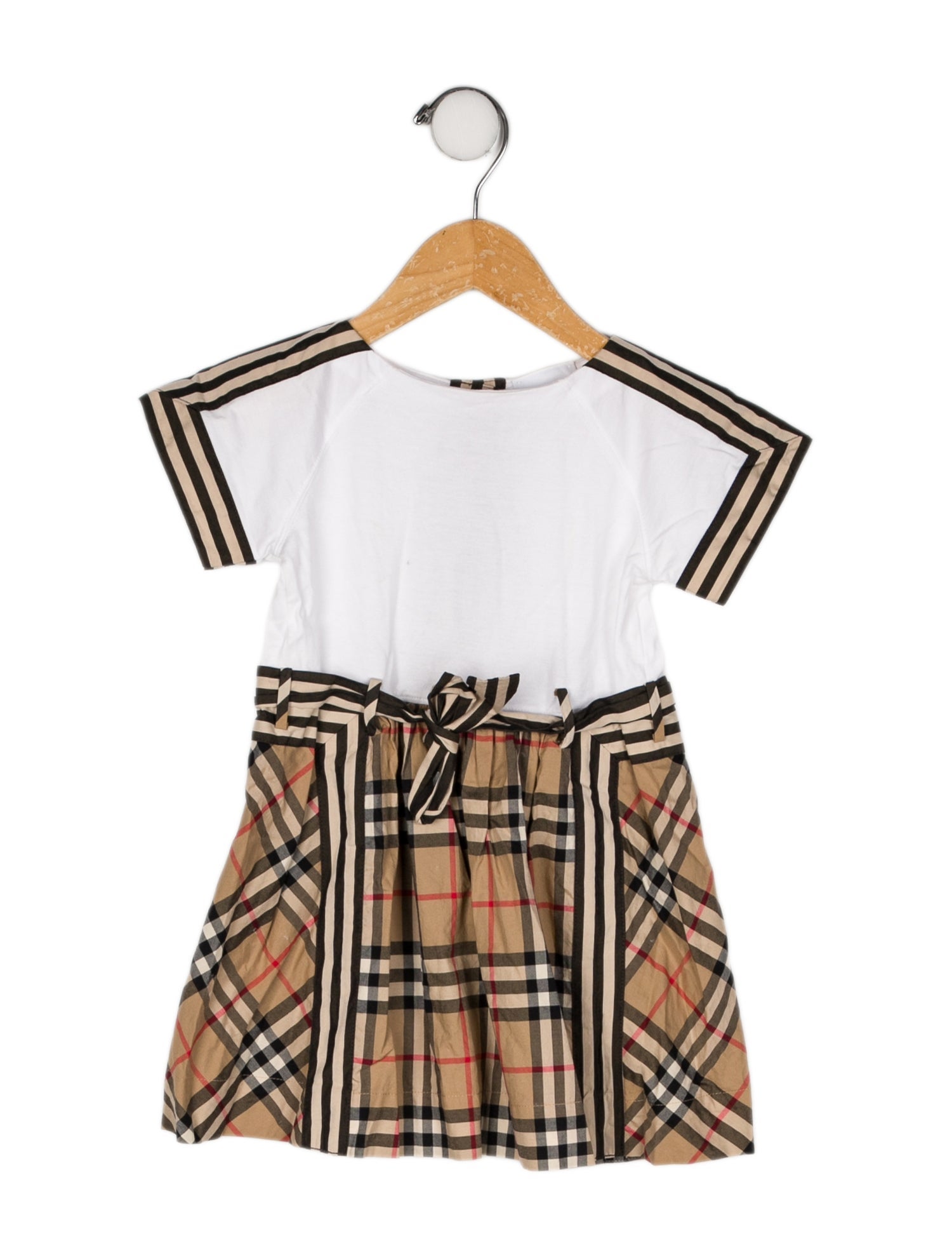 Burberry Check Print Casual Dress
