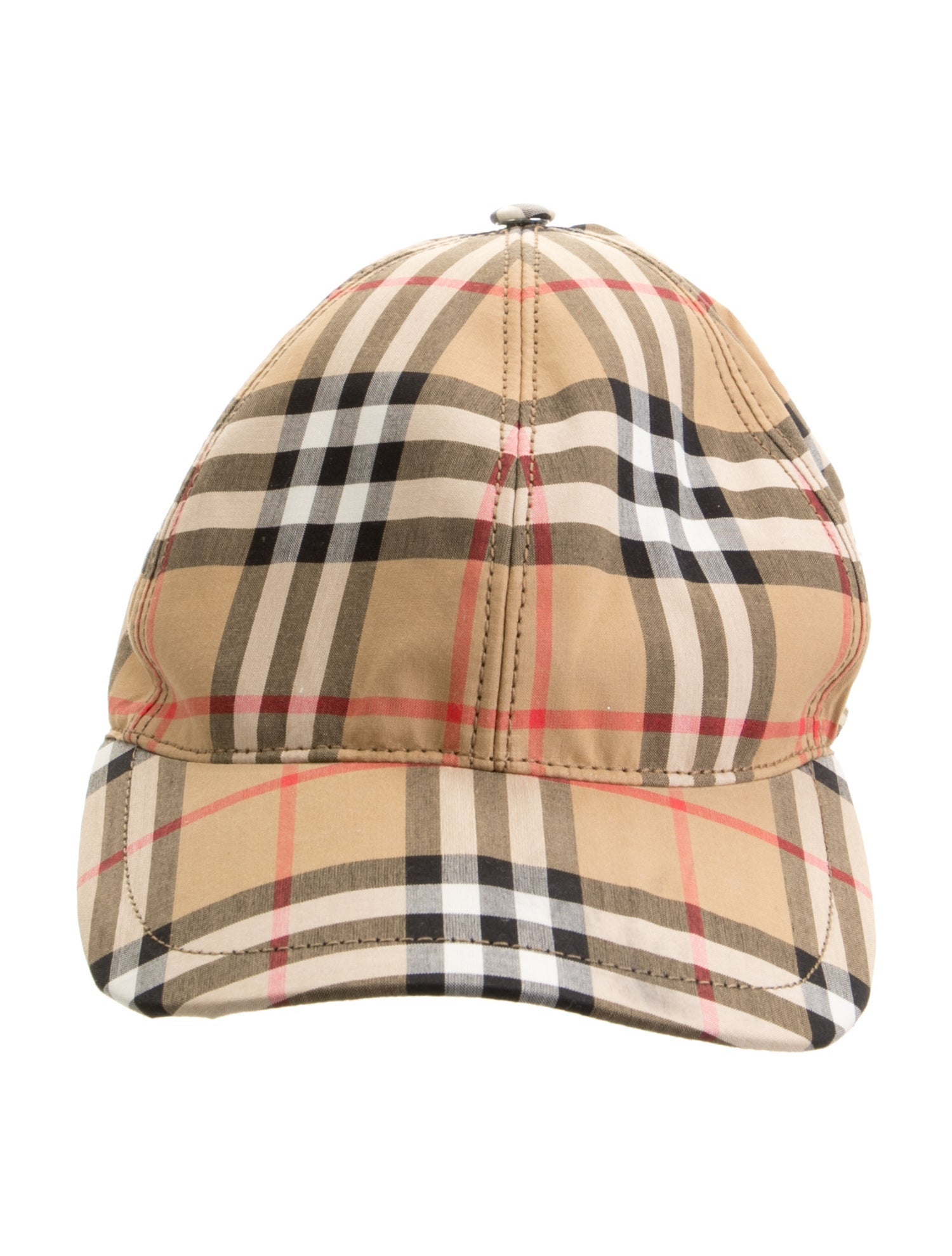 Burberry Check Baseball Cap