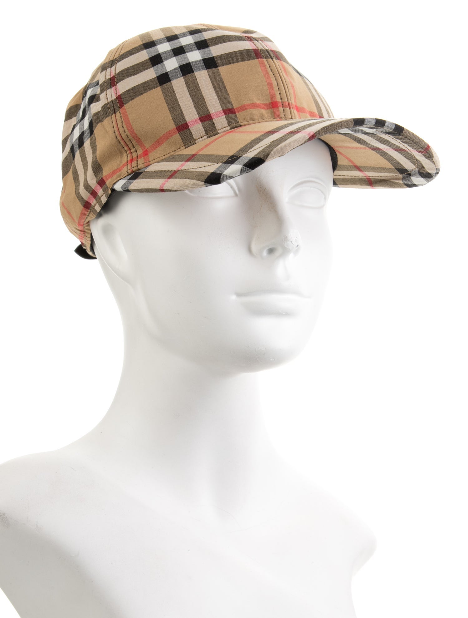 Burberry Check Baseball Cap
