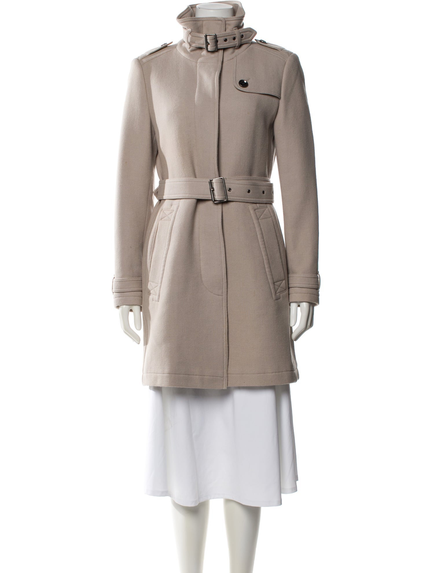 Burberry Brit Wool Trench Coat