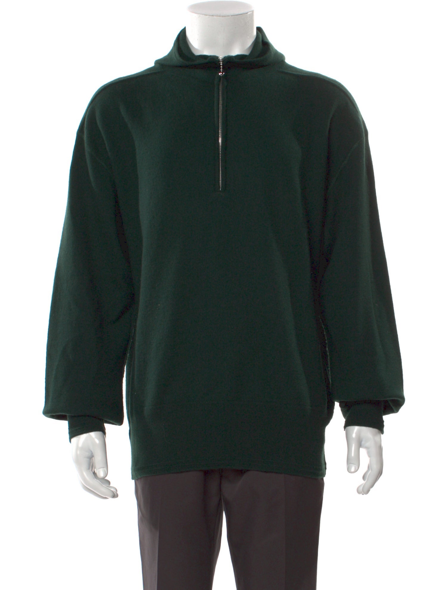 Burberry Wool Mock Neck Polo Sweater w/ Tags