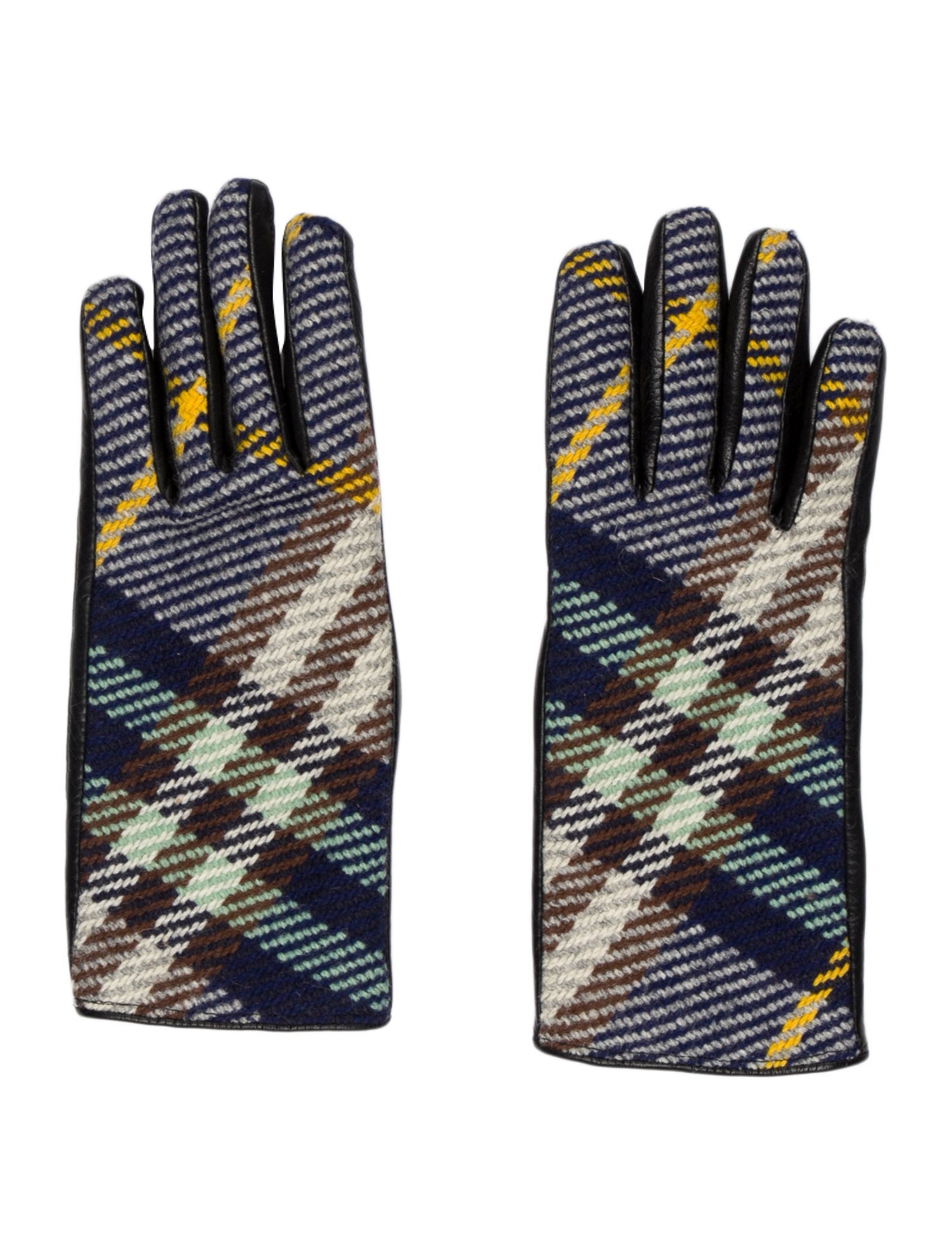 Burberry Leather Gloves 6.5