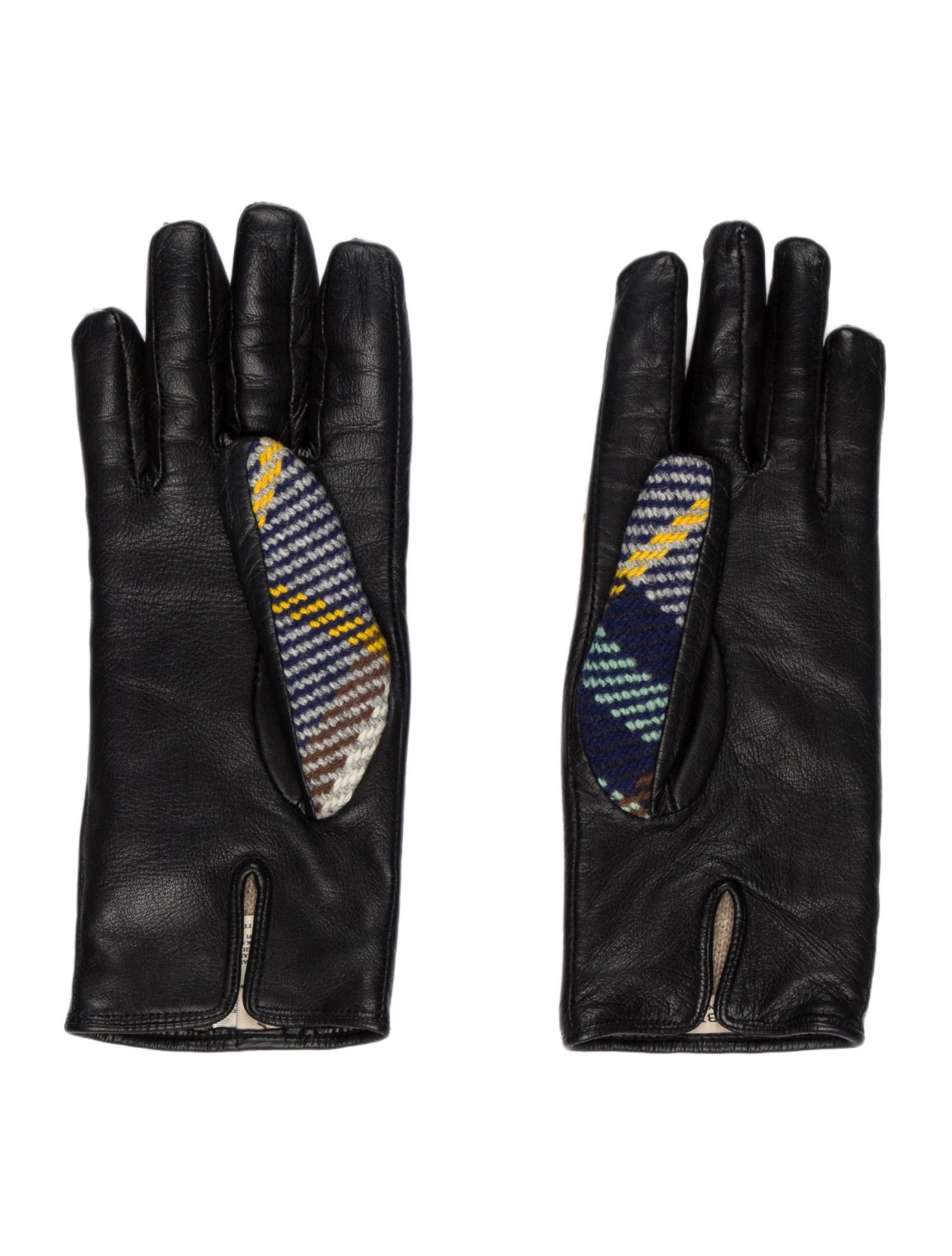 Burberry Leather Gloves 6.5