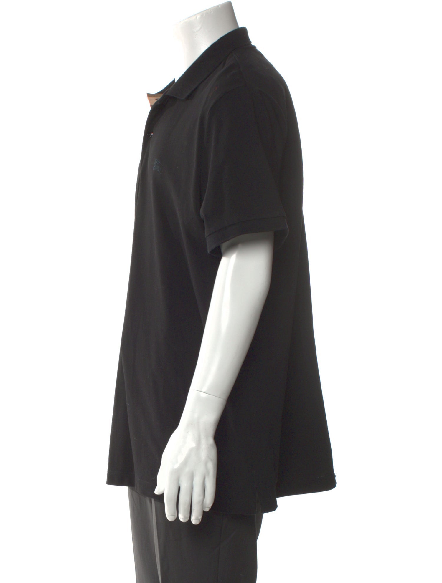 Burberry Crew Neck Short Sleeve Polo Shirt