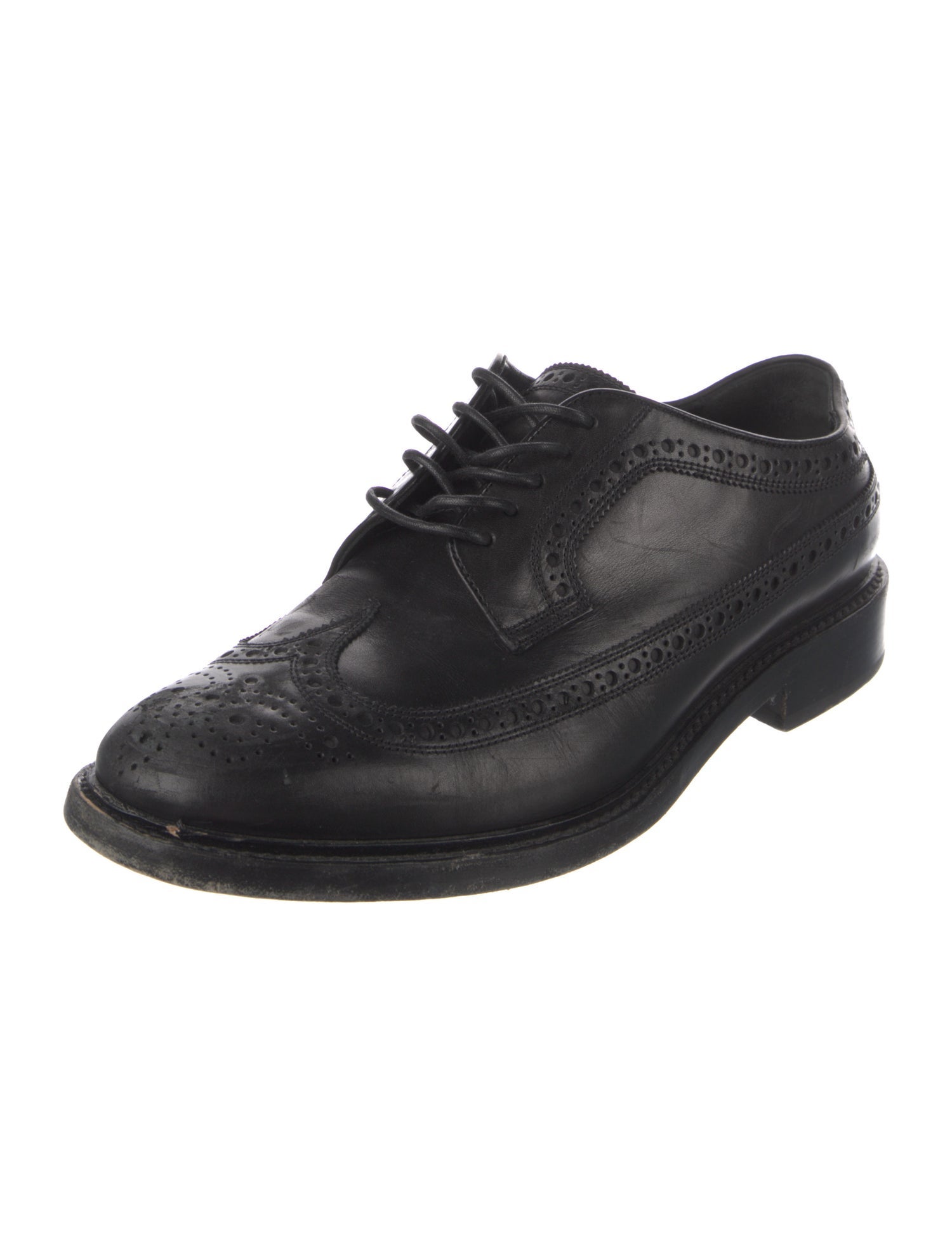 Burberry Leather Lasercut Accents Brogues
