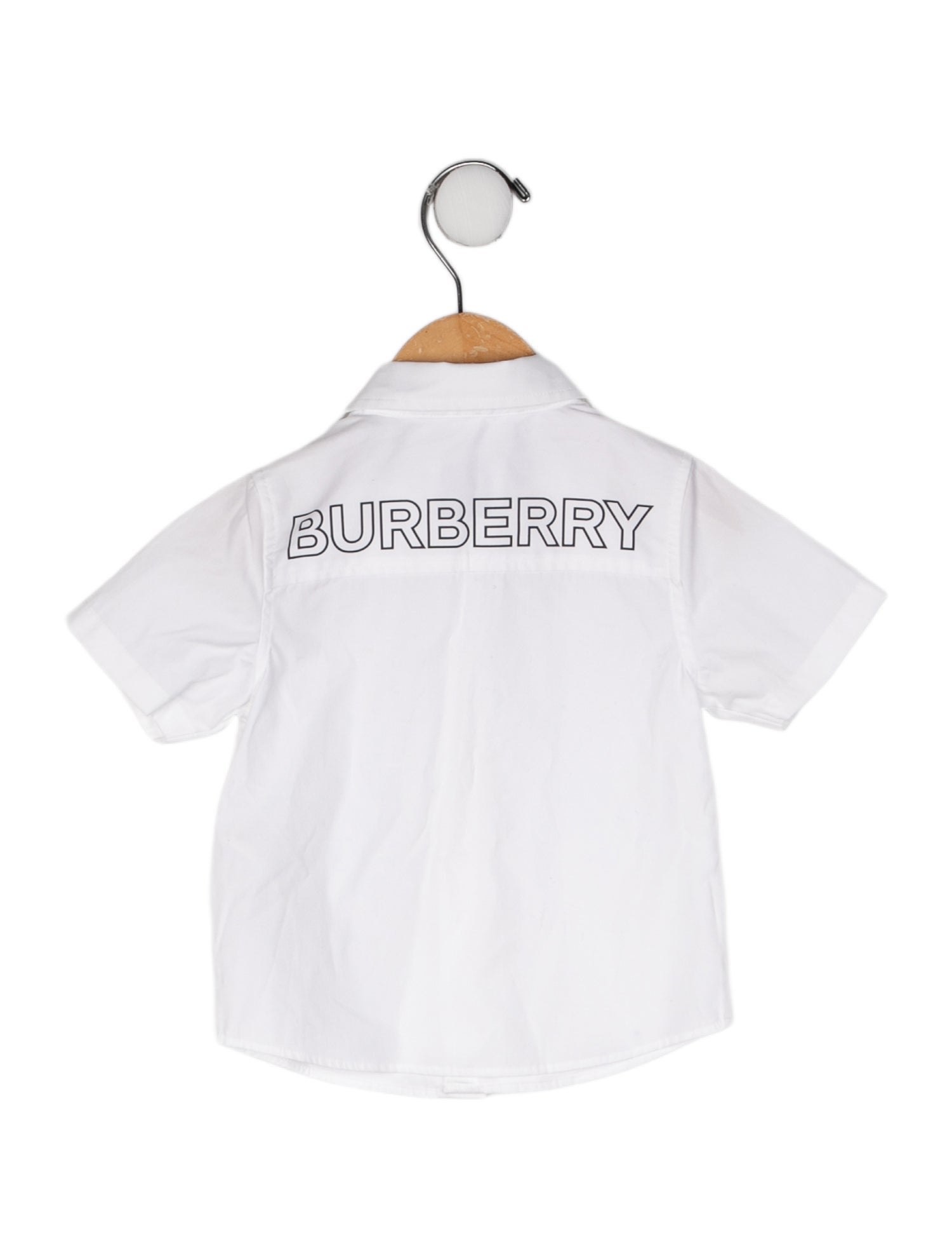 Burberry Short Sleeve Button Up Shirt