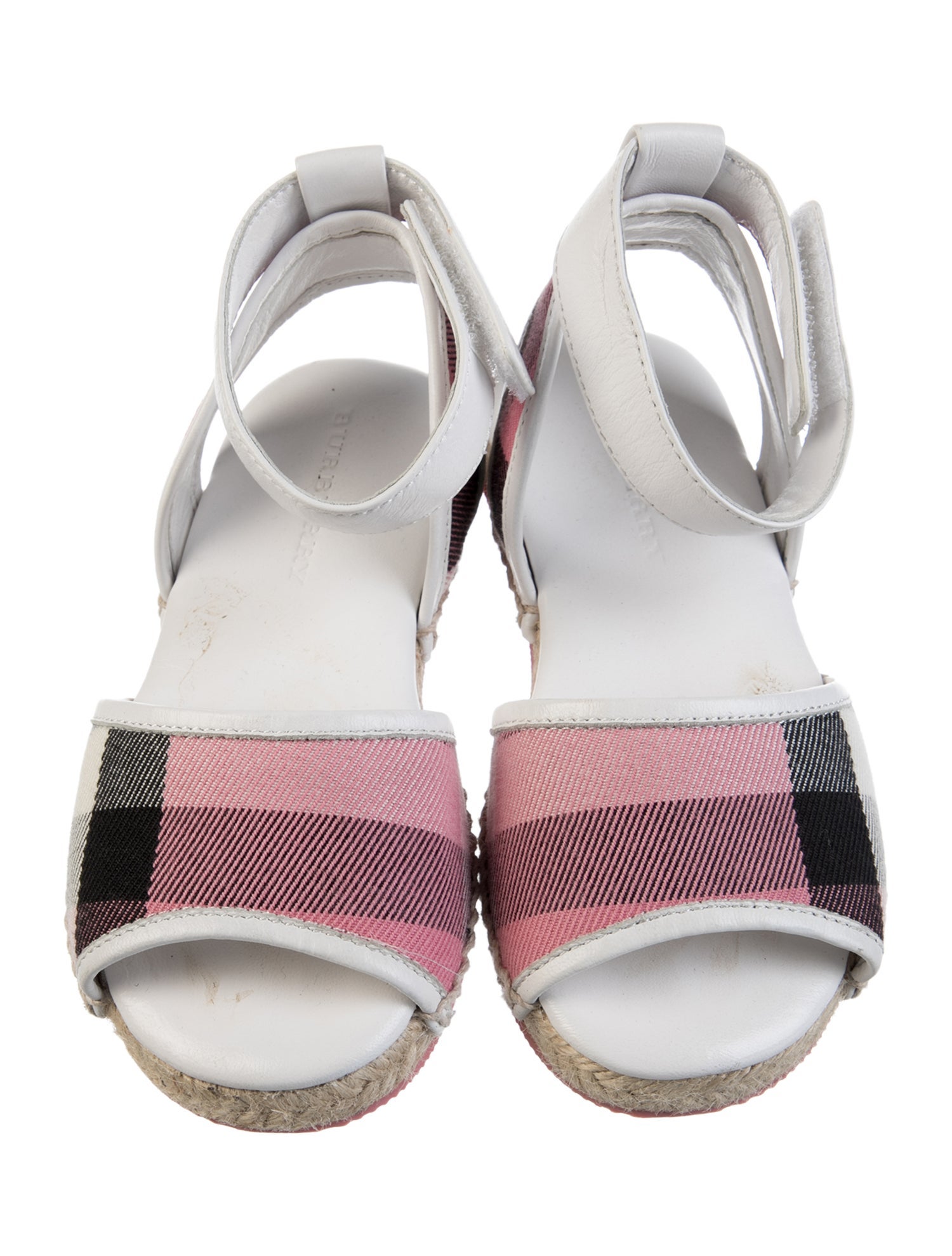 Burberry Toddler Girls' Patterned Flat Sandals