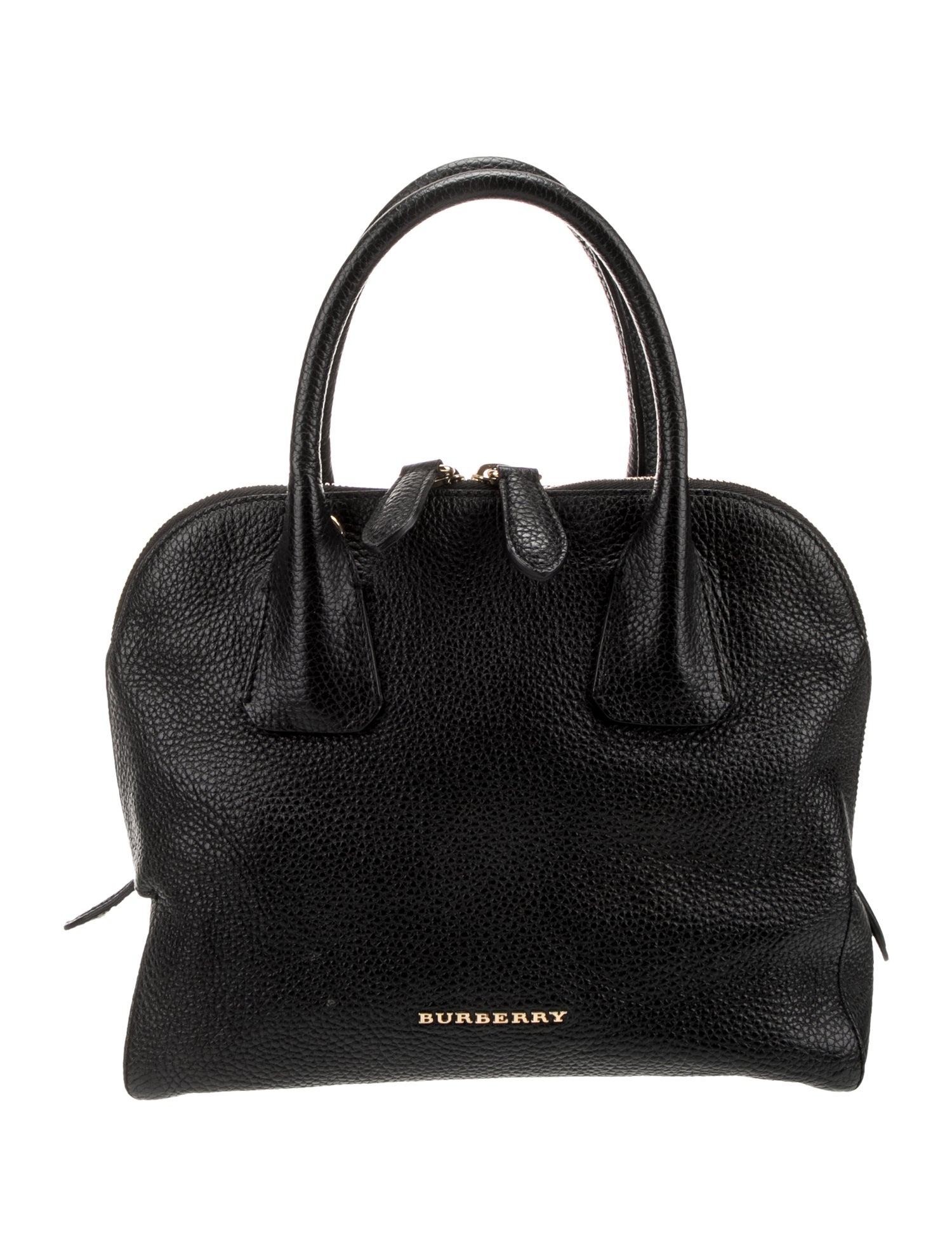 Leather Top Handle Bag