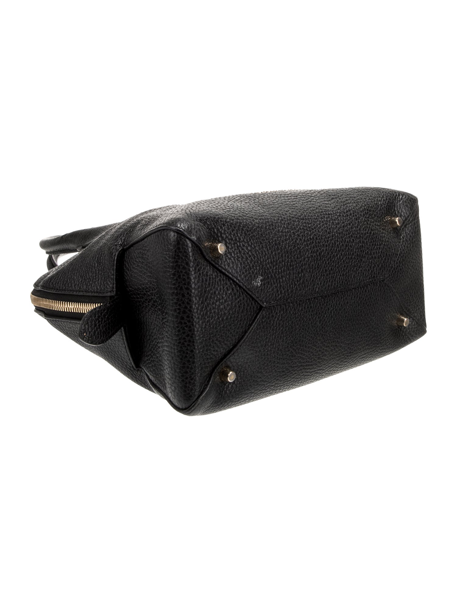 Leather Top Handle Bag