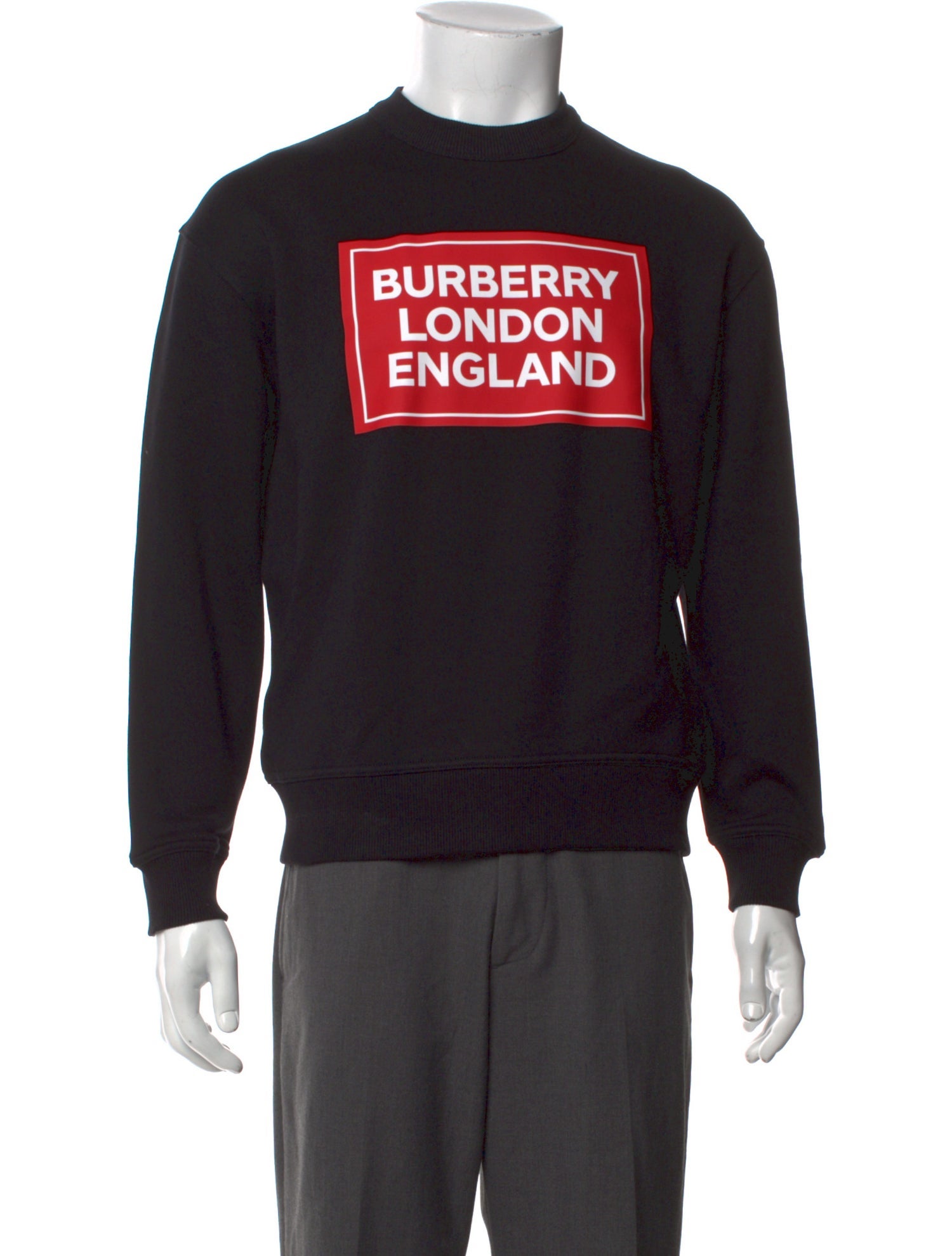 Burberry Graphic Print Crew Neck Pullover w/ Tags