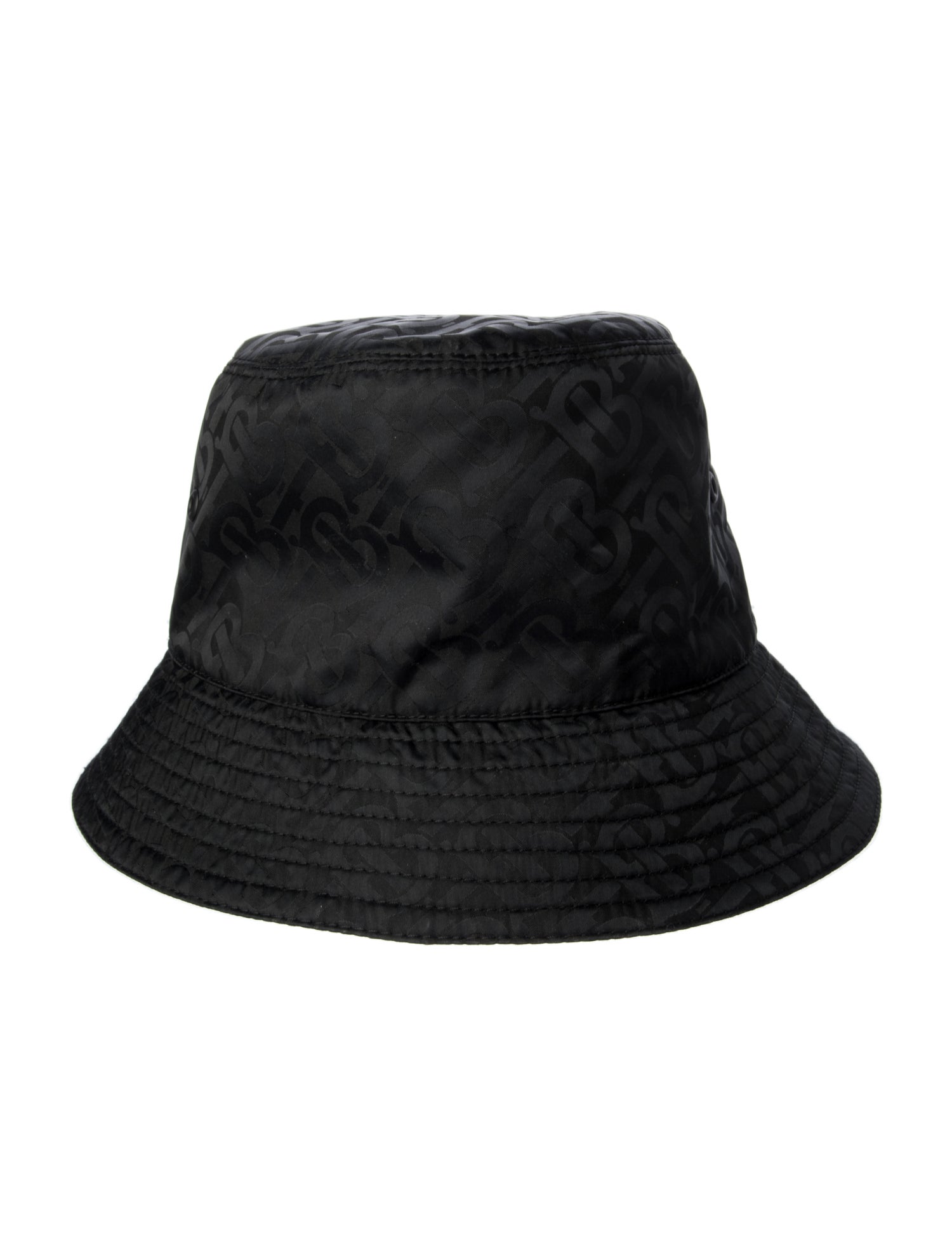 Burberry Black patterned bucket hat