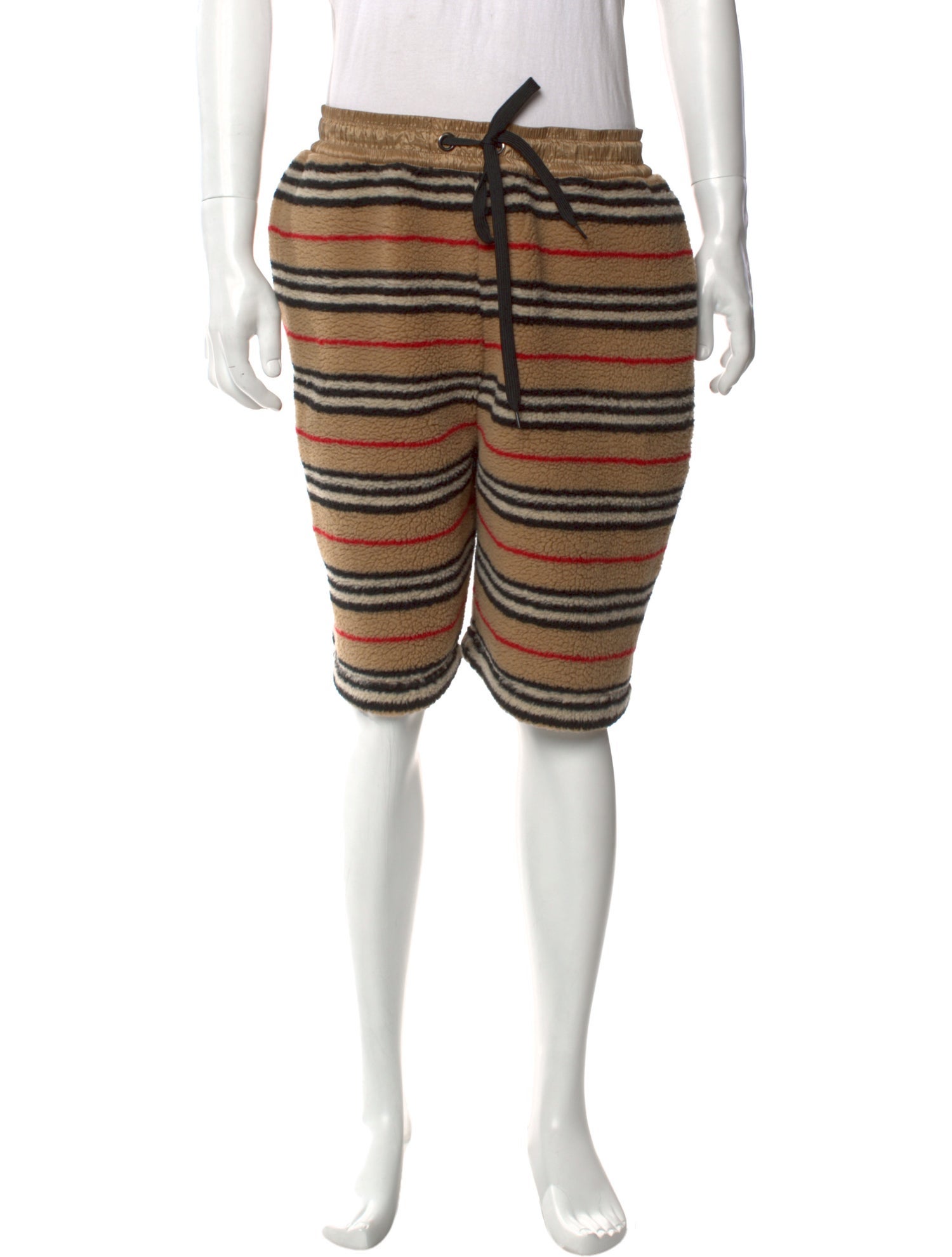 Burberry Striped Jogger Shorts