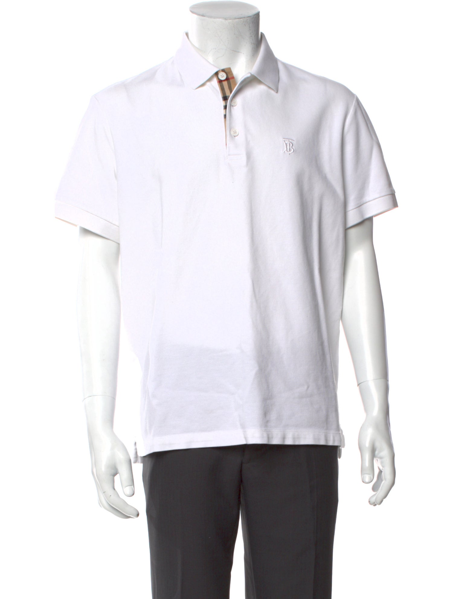 Burberry Collar Short Sleeve Polo Shirt