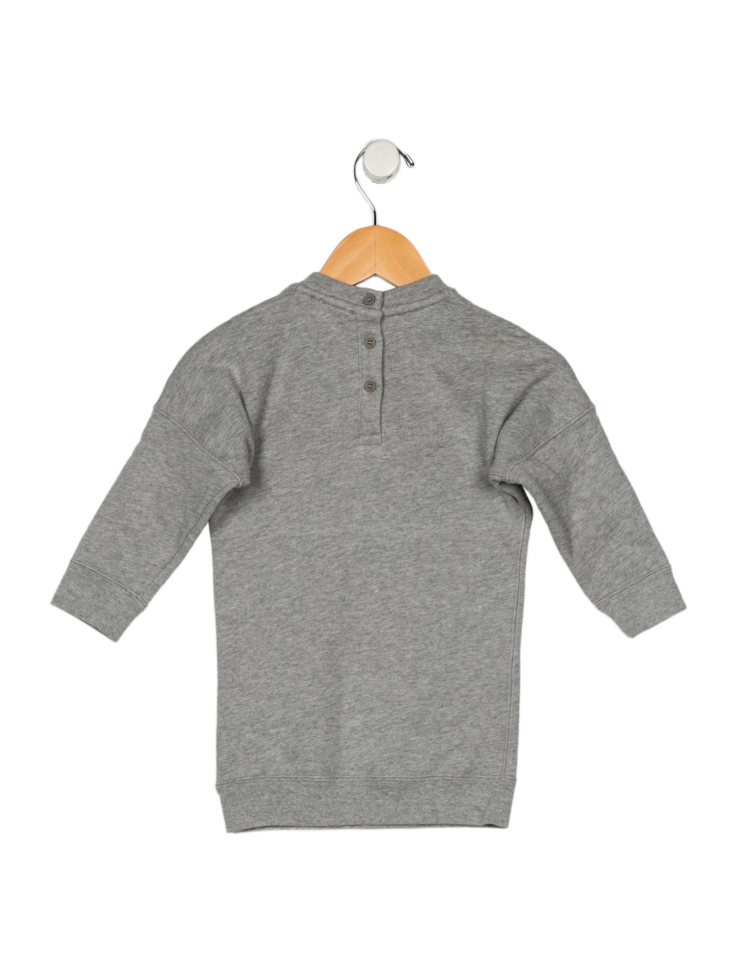 Burberry Pattern Print Long Sleeve Casual Sweatshirt Dress