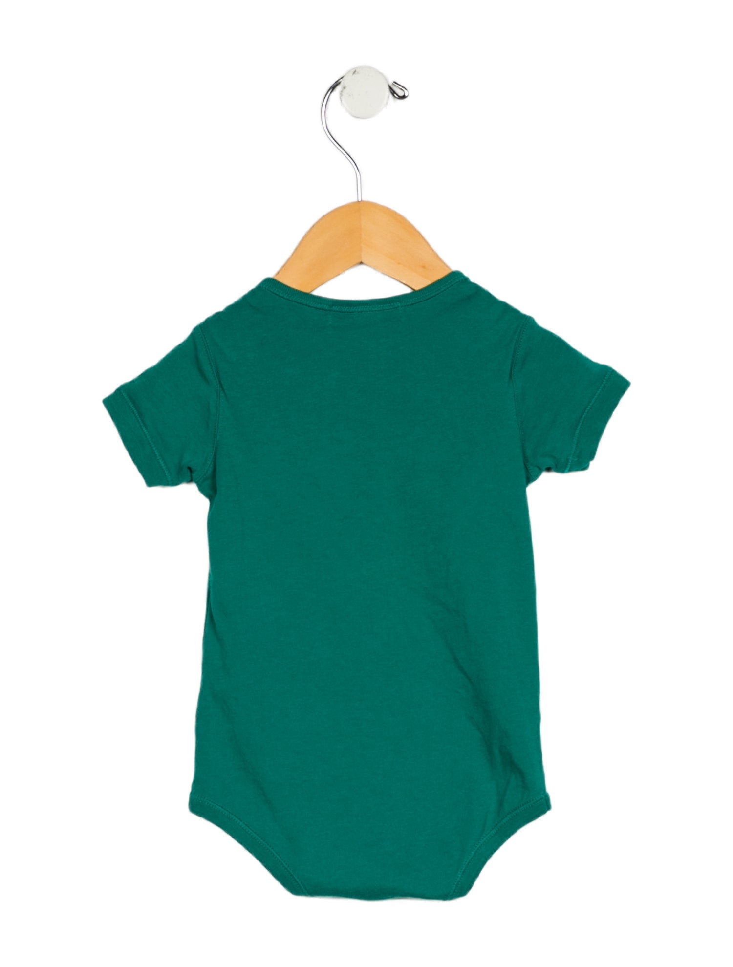 Burberry Cotton Green and neutral patterned one piece