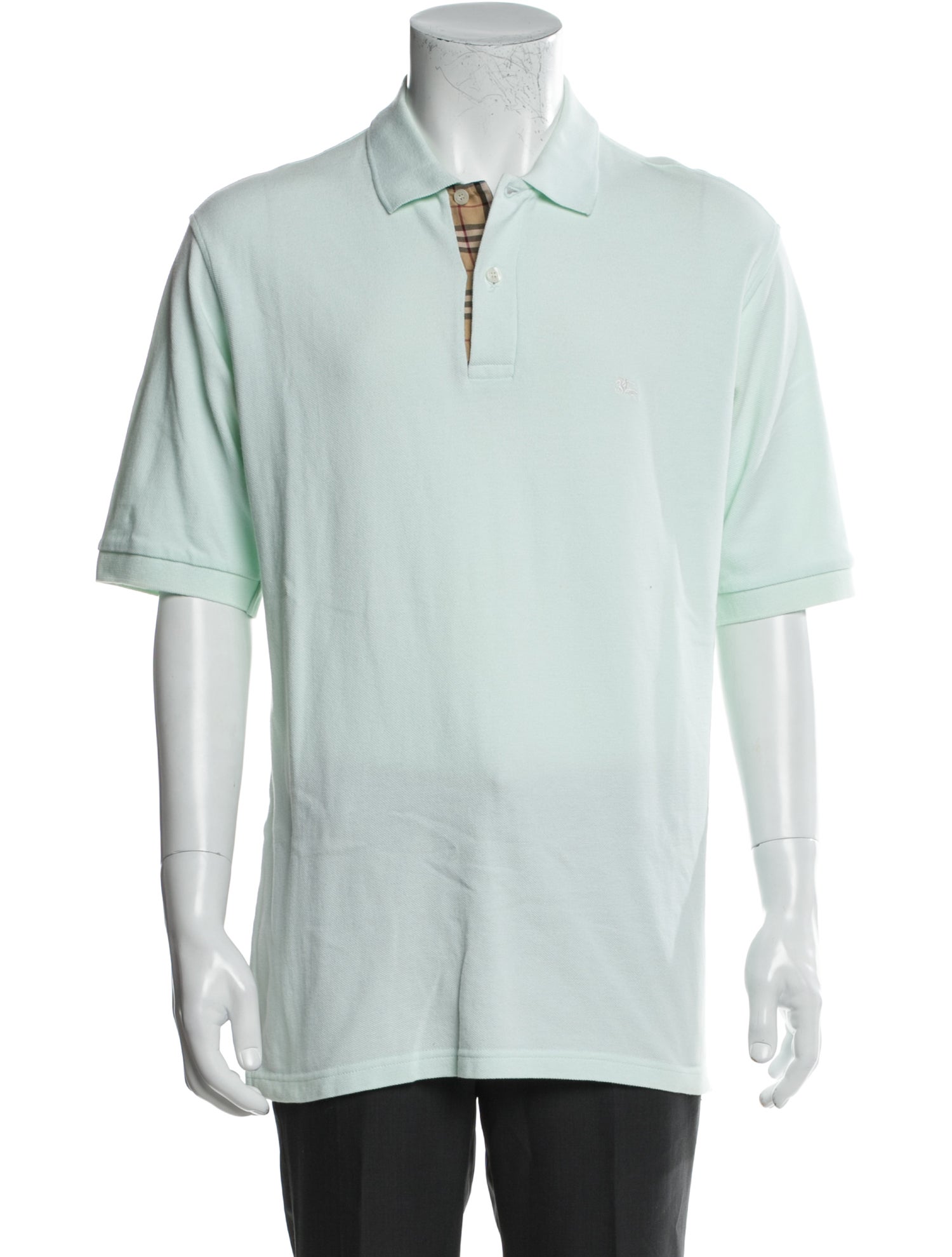 Burberry House Check Pattern Collar Polo Shirt