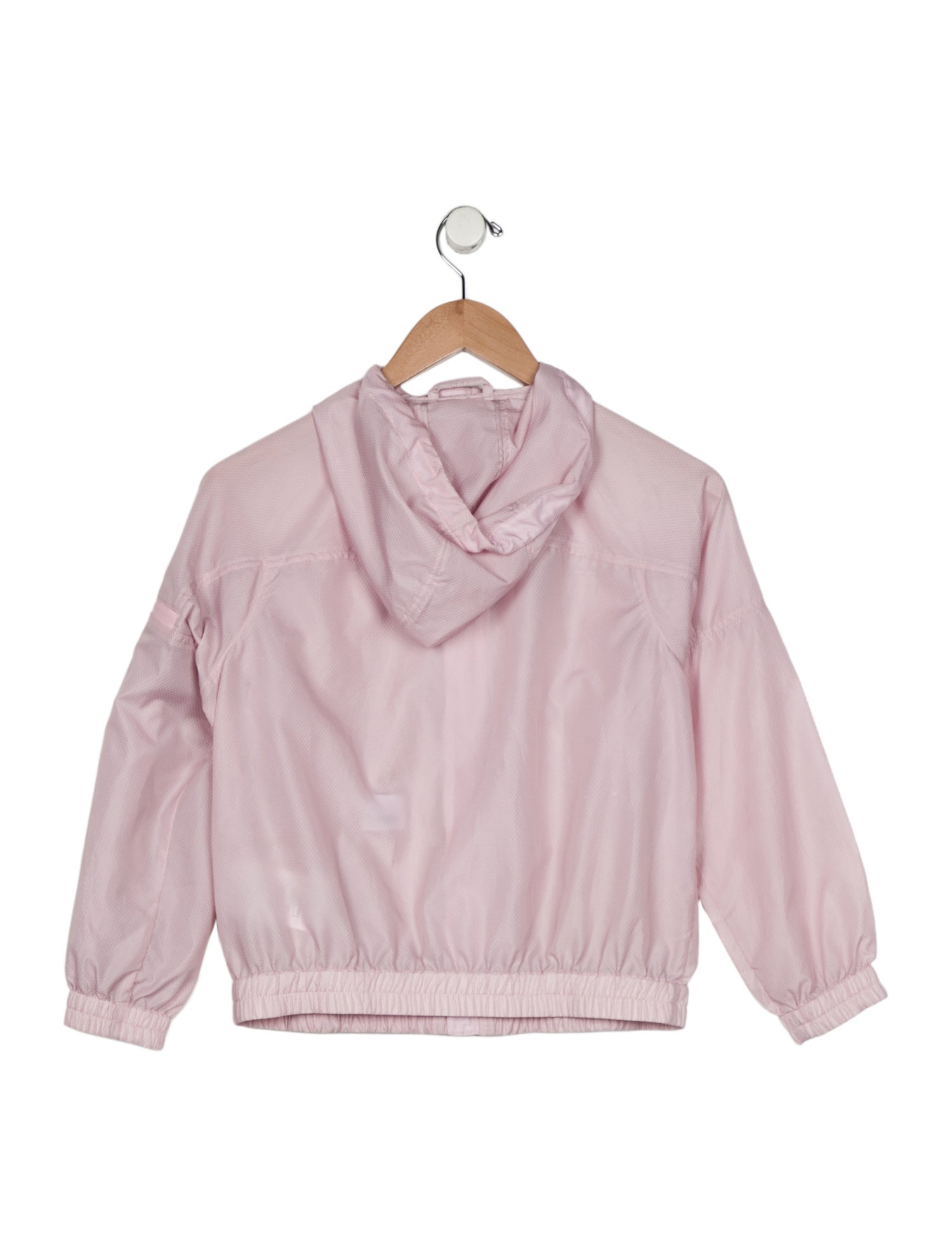 Burberry Kids Girls' Solid Logo Windbreaker