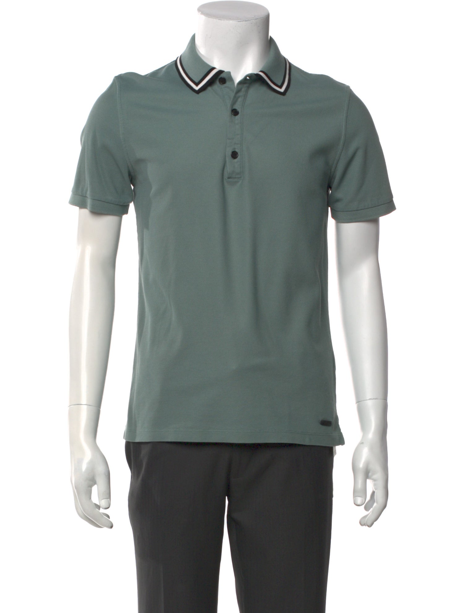 Burberry Nova Check Pattern Collar Polo Shirt