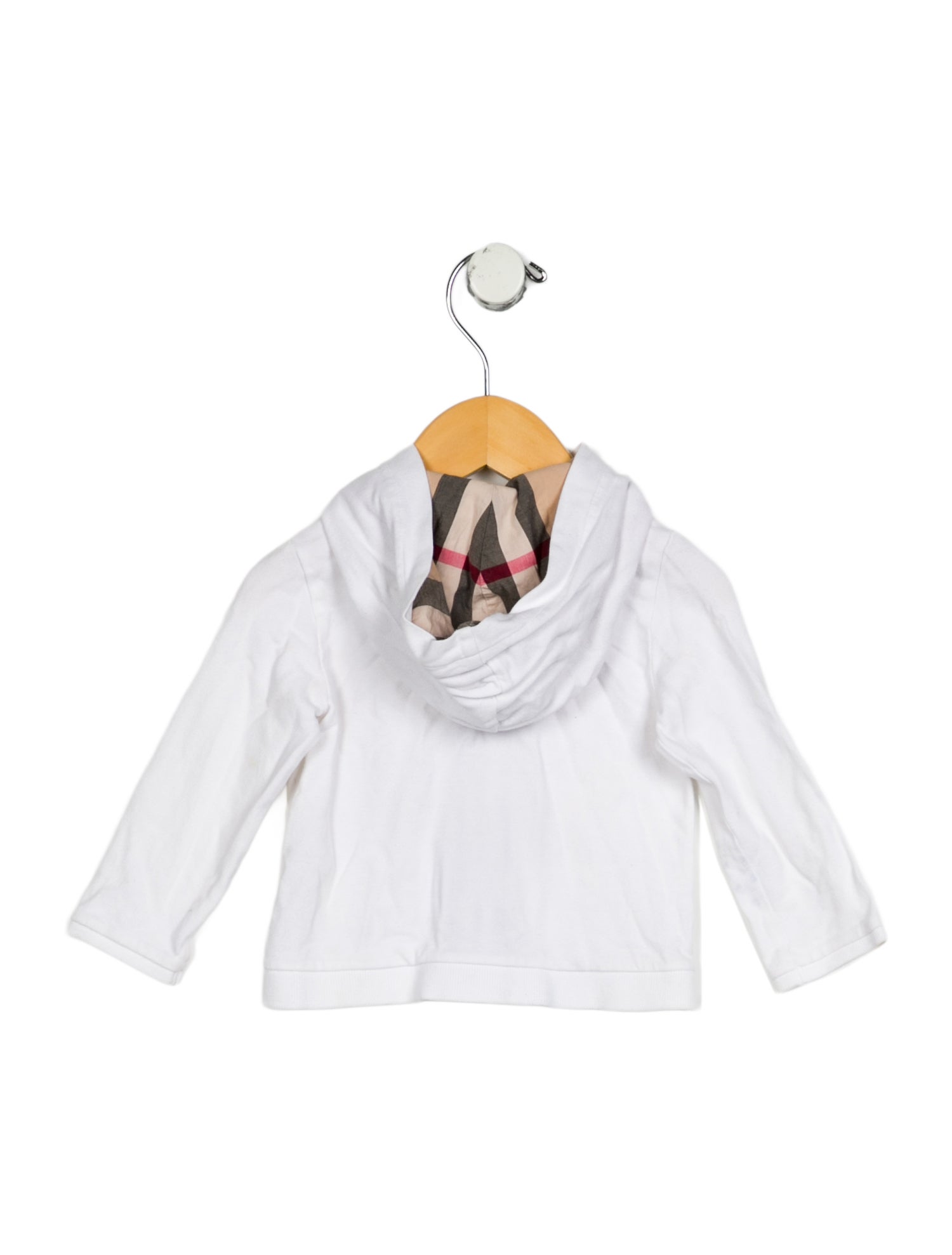 Burberry Infant Girls' Solid Hooded Jacket