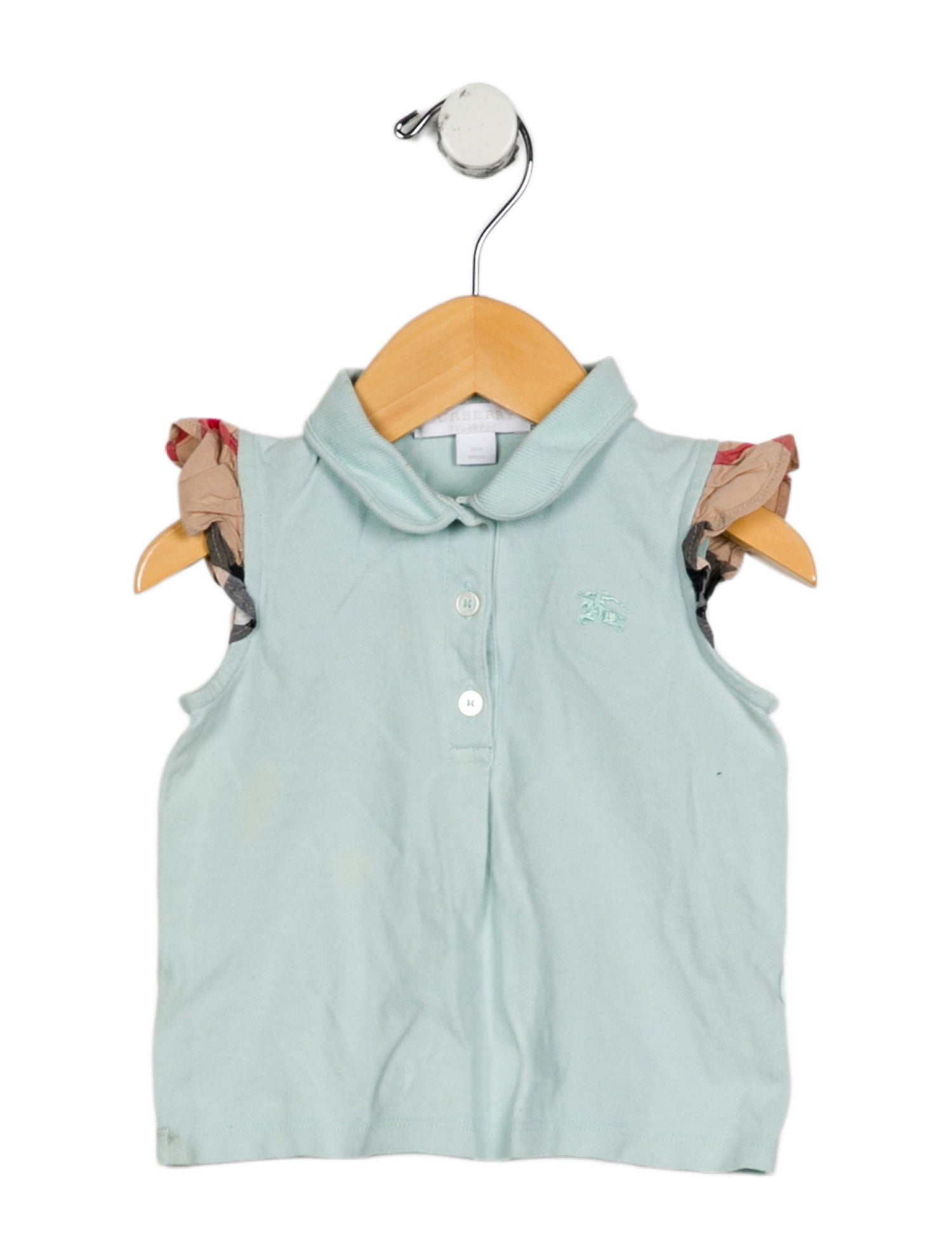 Burberry Infant Girls' Sleeveless Ruffle Top