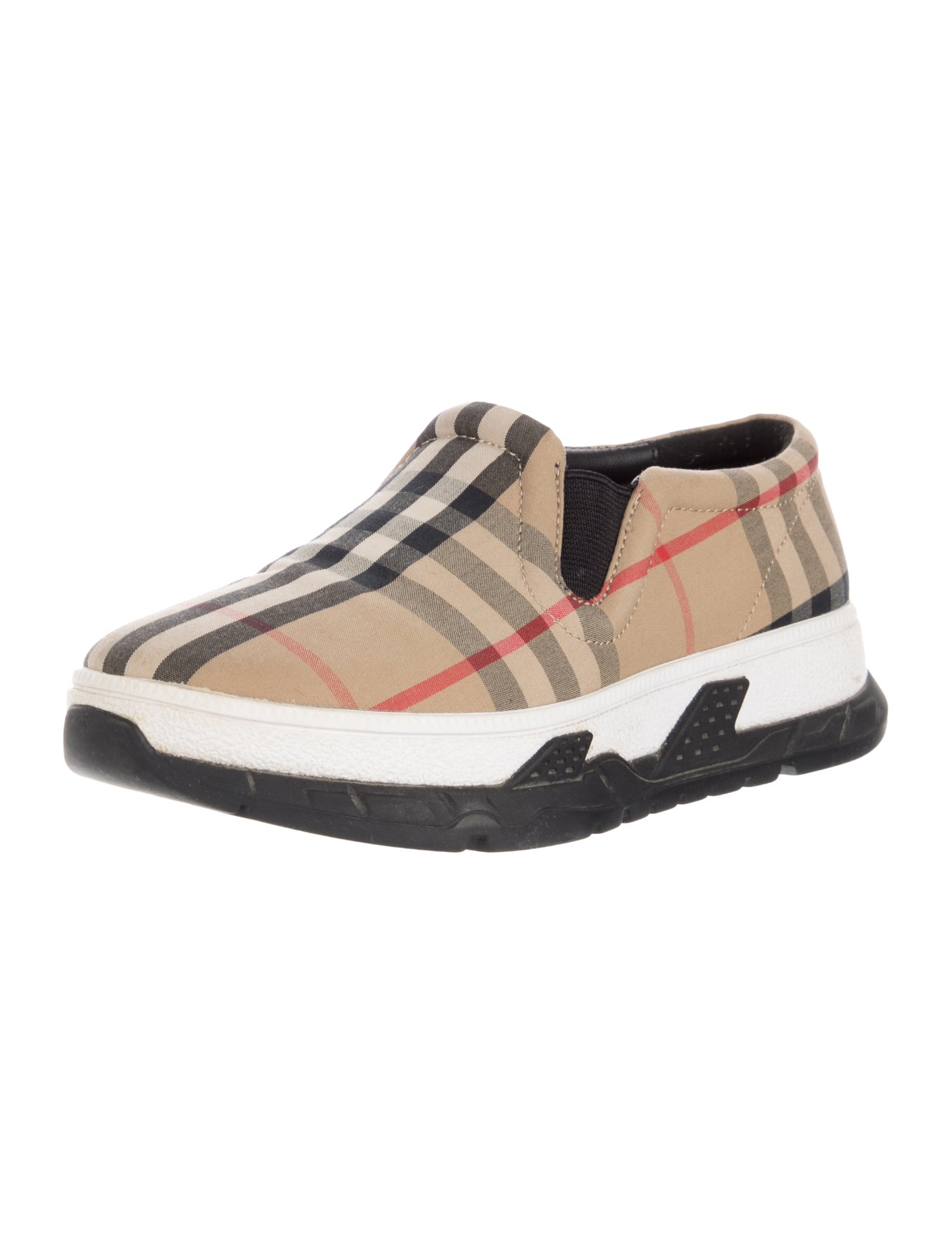 Burberry Neutral patterned low top sneaker