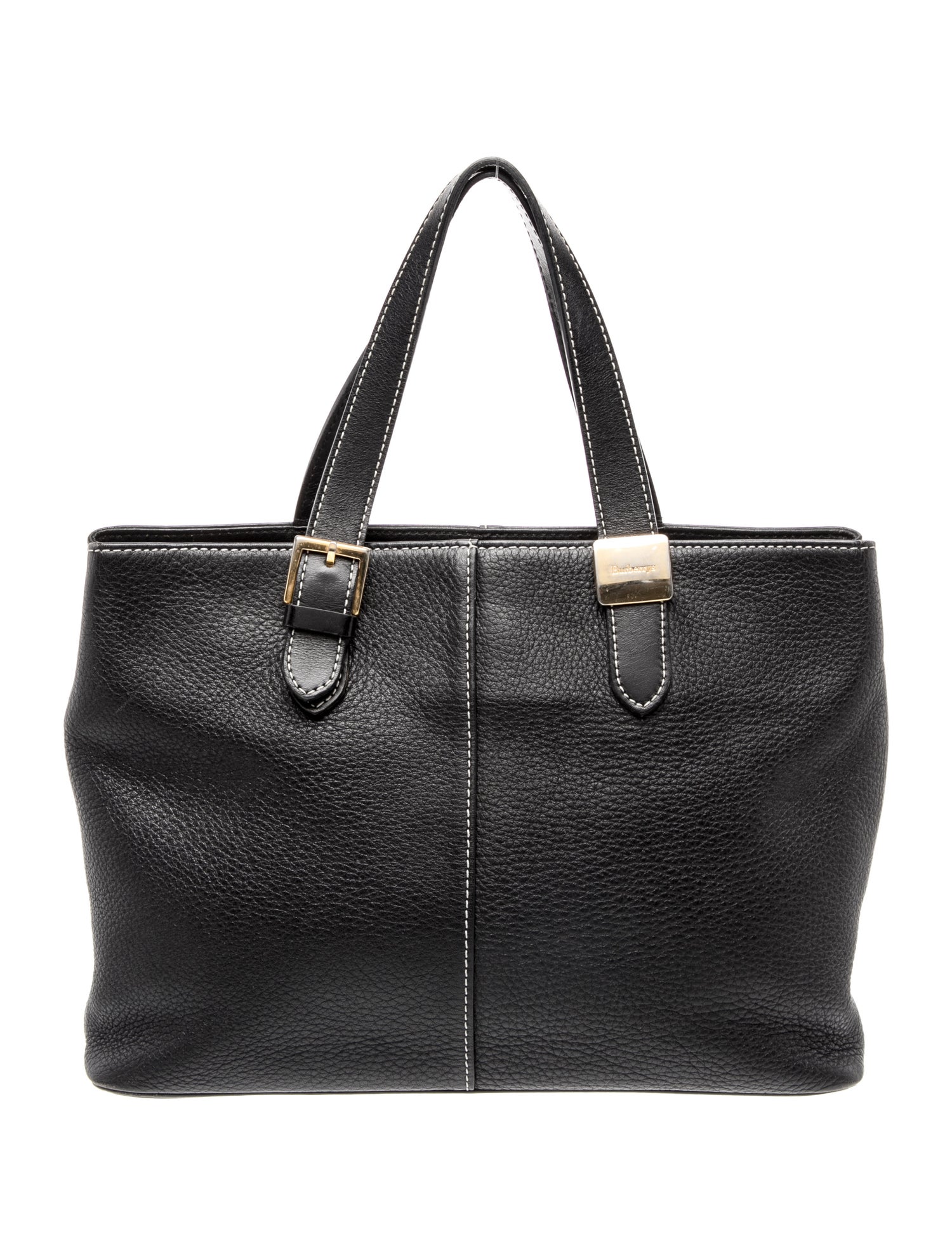 Burberry's Leather Top Handle Bag