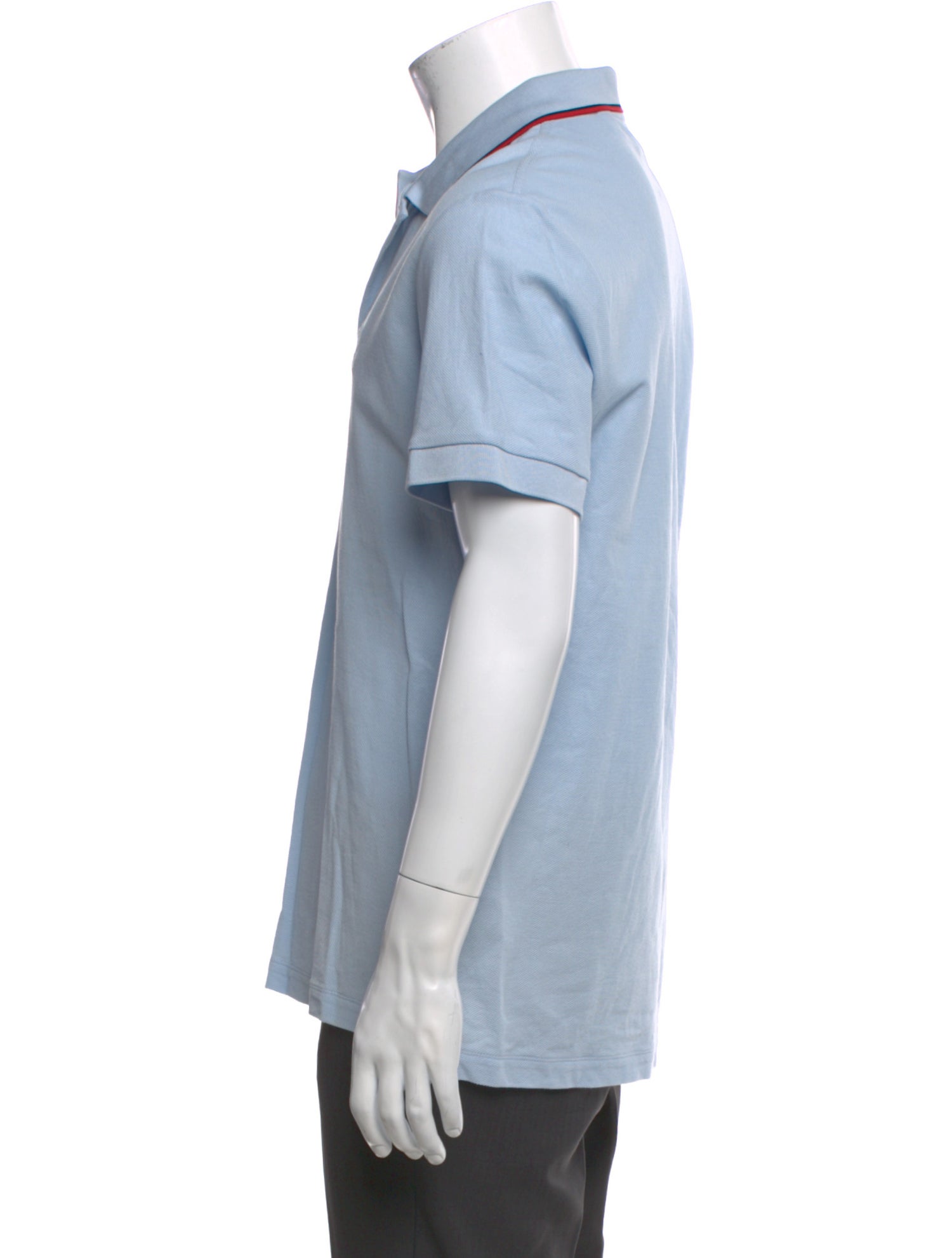 Burberry Crew Neck Short Sleeve Polo Shirt