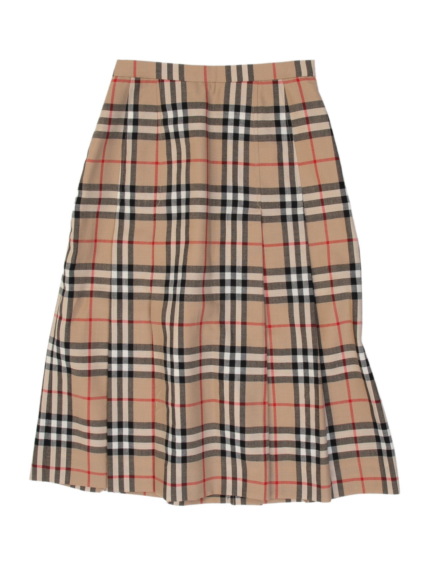 Burberry's Vintage Midi Length Skirt