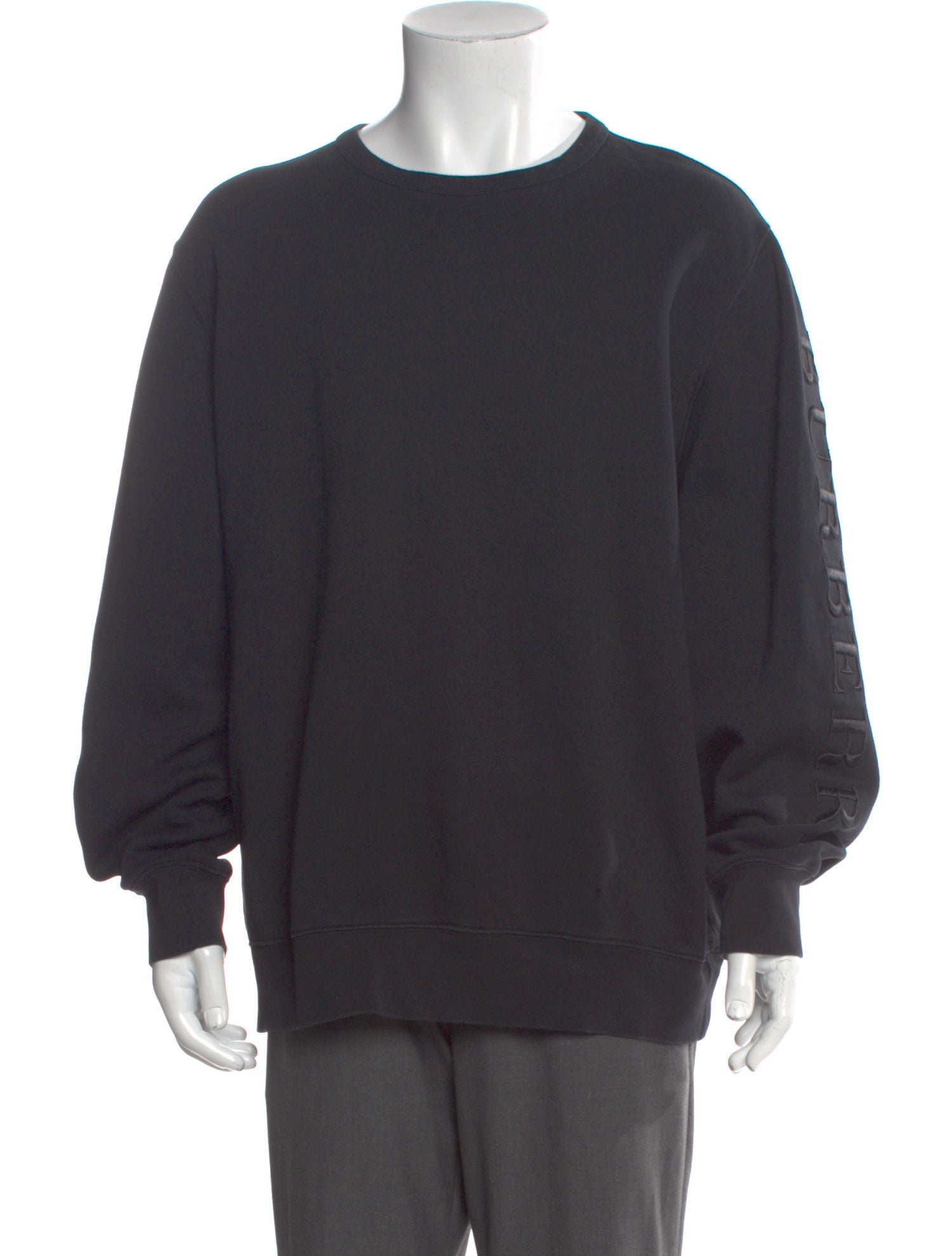 Burberry Crew Neck Long Sleeve Pullover