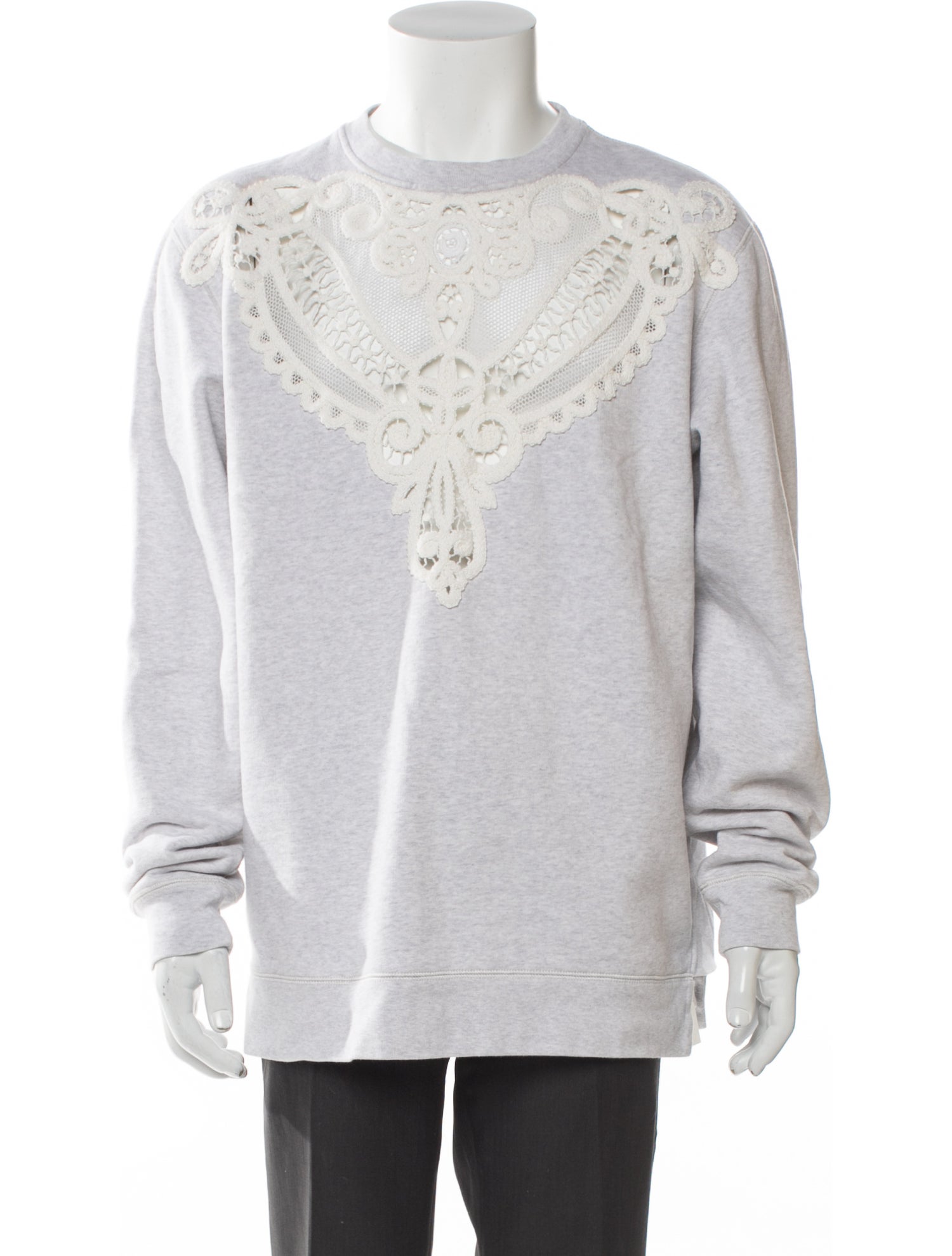 Burberry Graphic Print Crew Neck Pullover