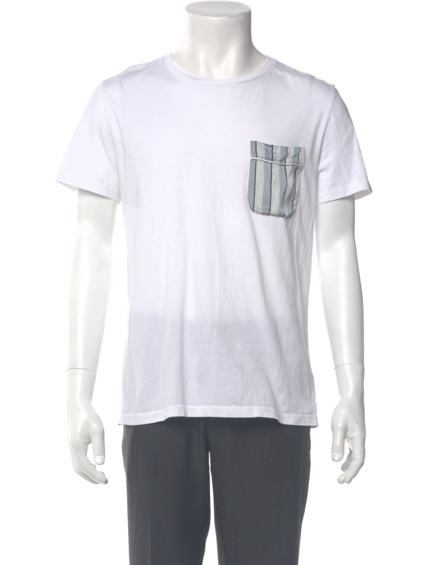 Burberry House Check Pattern Crew Neck T-Shirt
