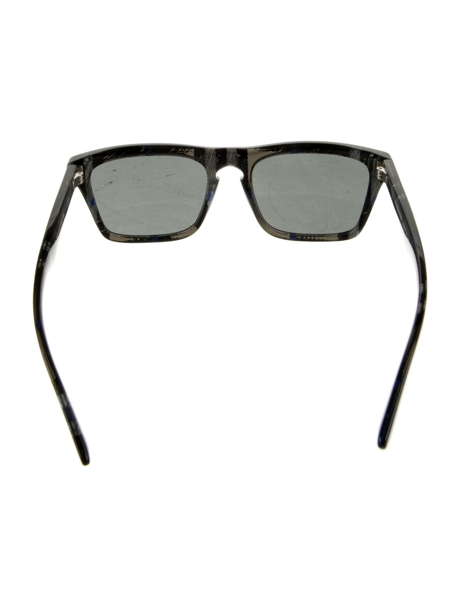Burberry Nova Check Pattern Wayfarer Sunglasses