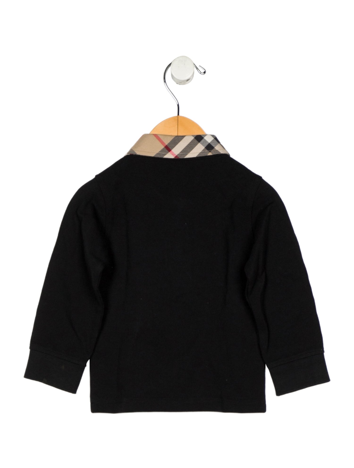 Burberry Boys' Patterned Long Sleeve Shirt